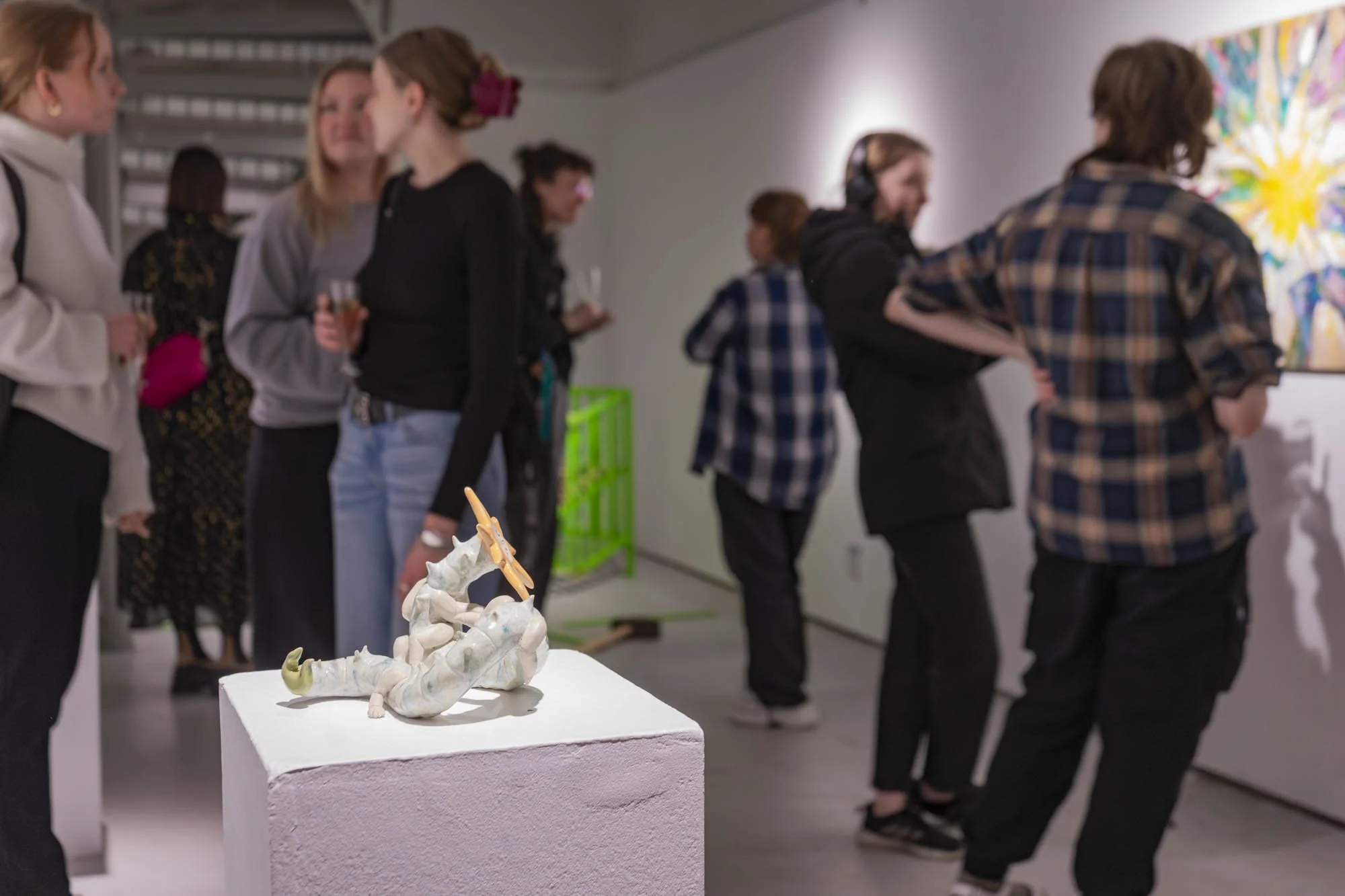 Muutos / Group exchange exhibition