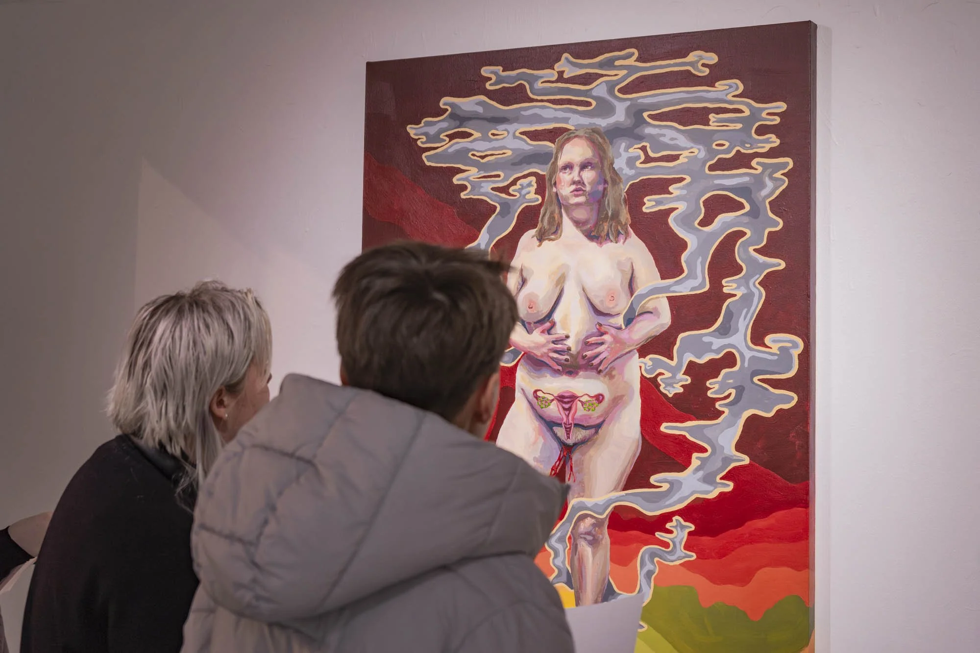 Muutos / Group exchange exhibition