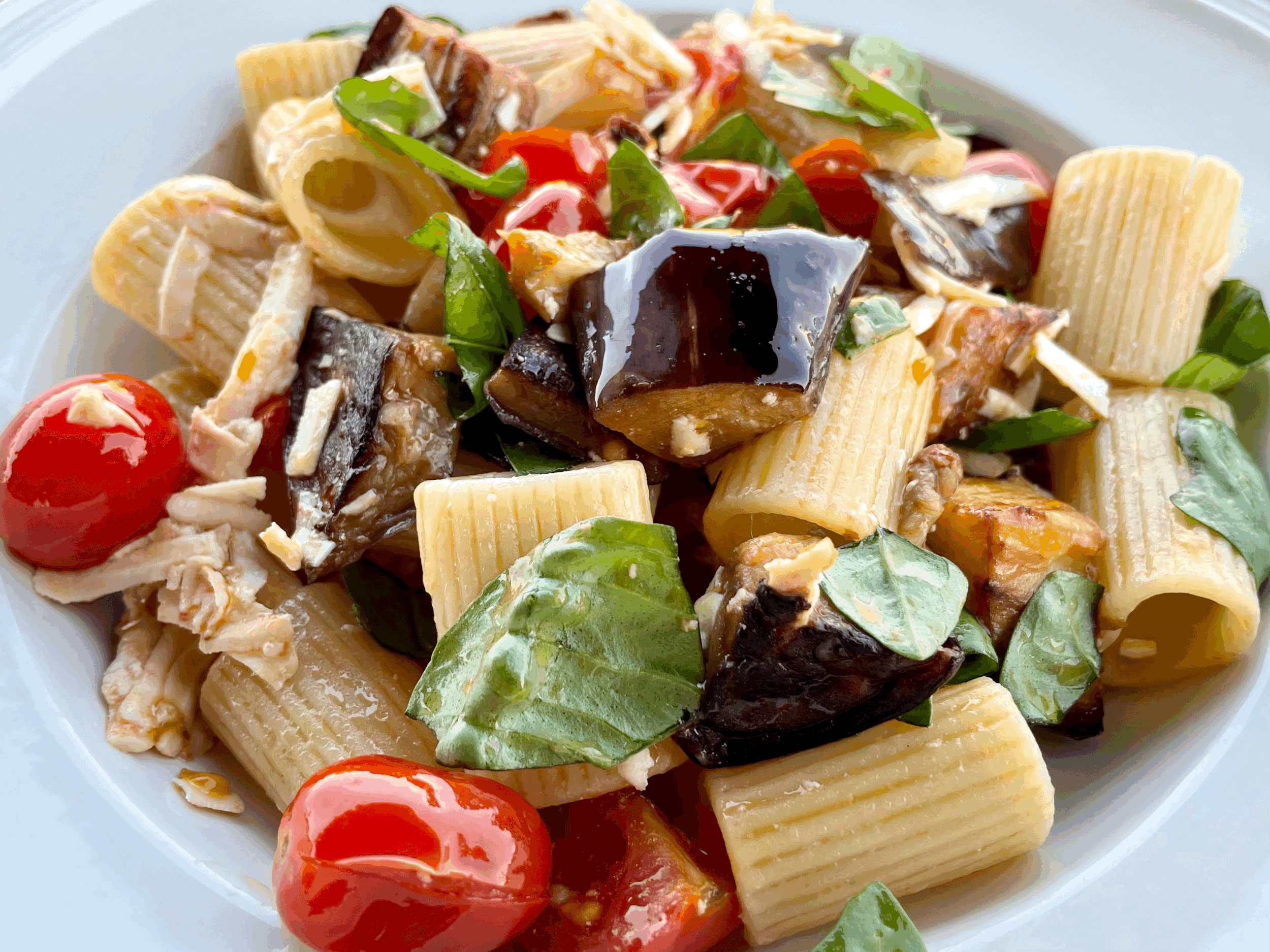 Pasta with Eggplants…Puglia style! (Easy recipe)