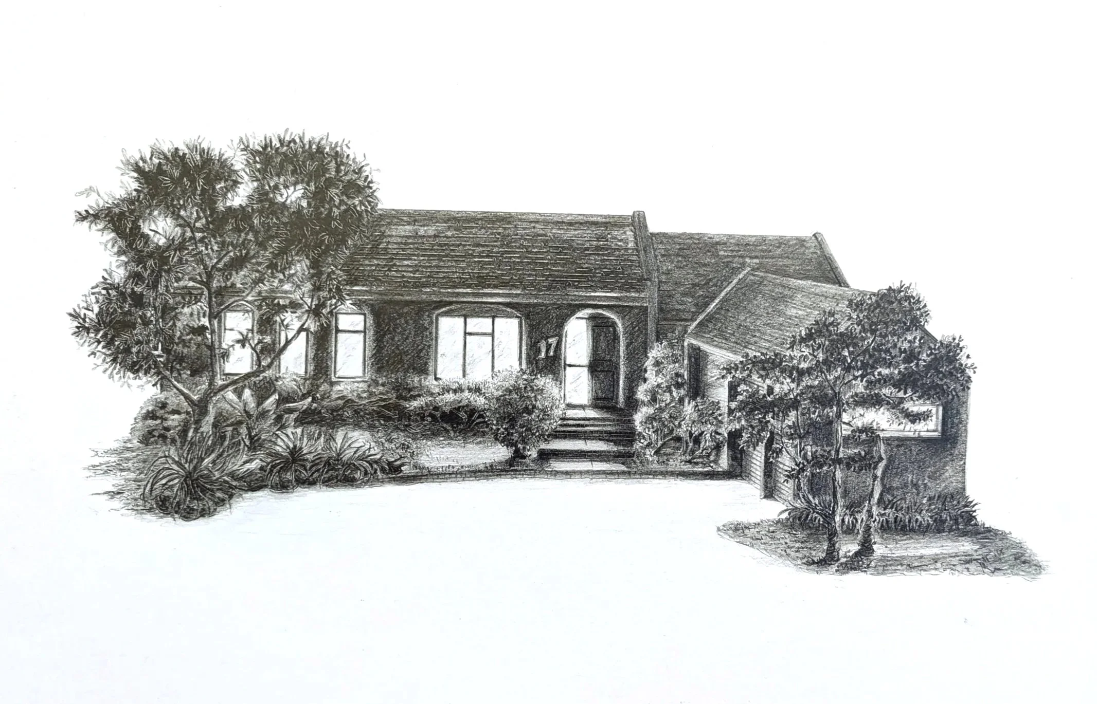 south africa cape town hand drawn design home house drawing pencil artist