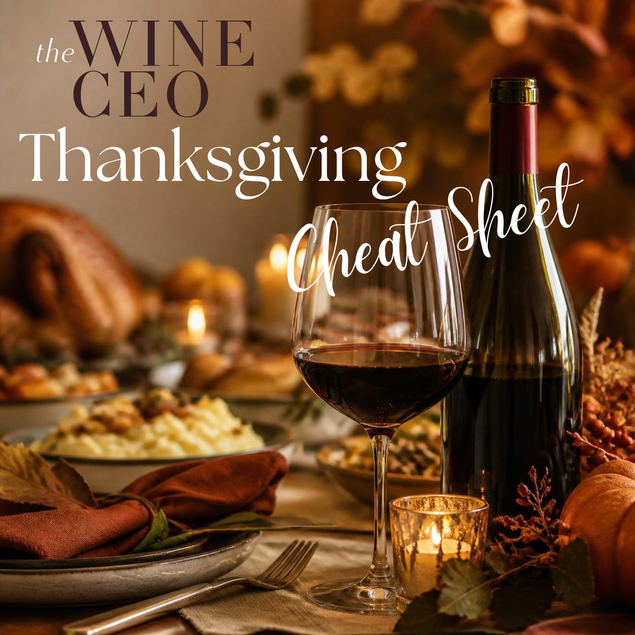 🦃 The Thanksgiving Wine Cheat Sheet