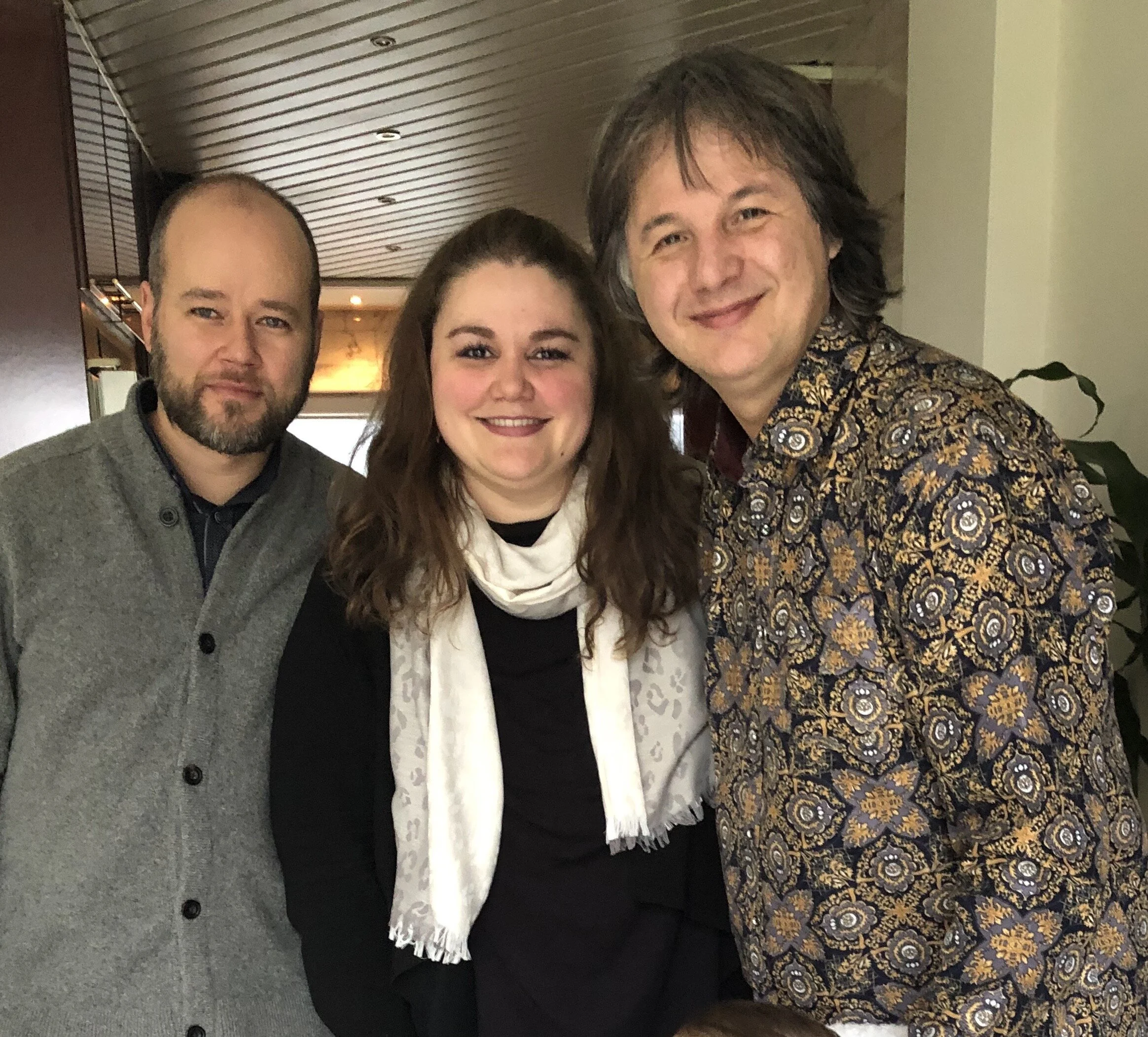 With Liviu Prunaru, concertmaster of the Concertgebouw