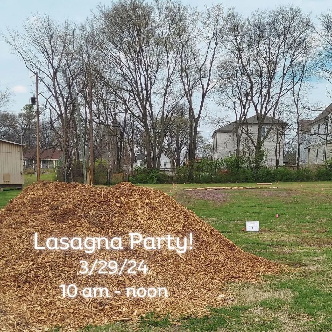 Not sure what to do when the kids are out of school Friday? Come to @wrightmiddleschool and help us build our lasagna garden bed! 
.
.
.
A lasagna garden is a method of raised bed gardening that involves layering cardboard, compost, and mulch to reta