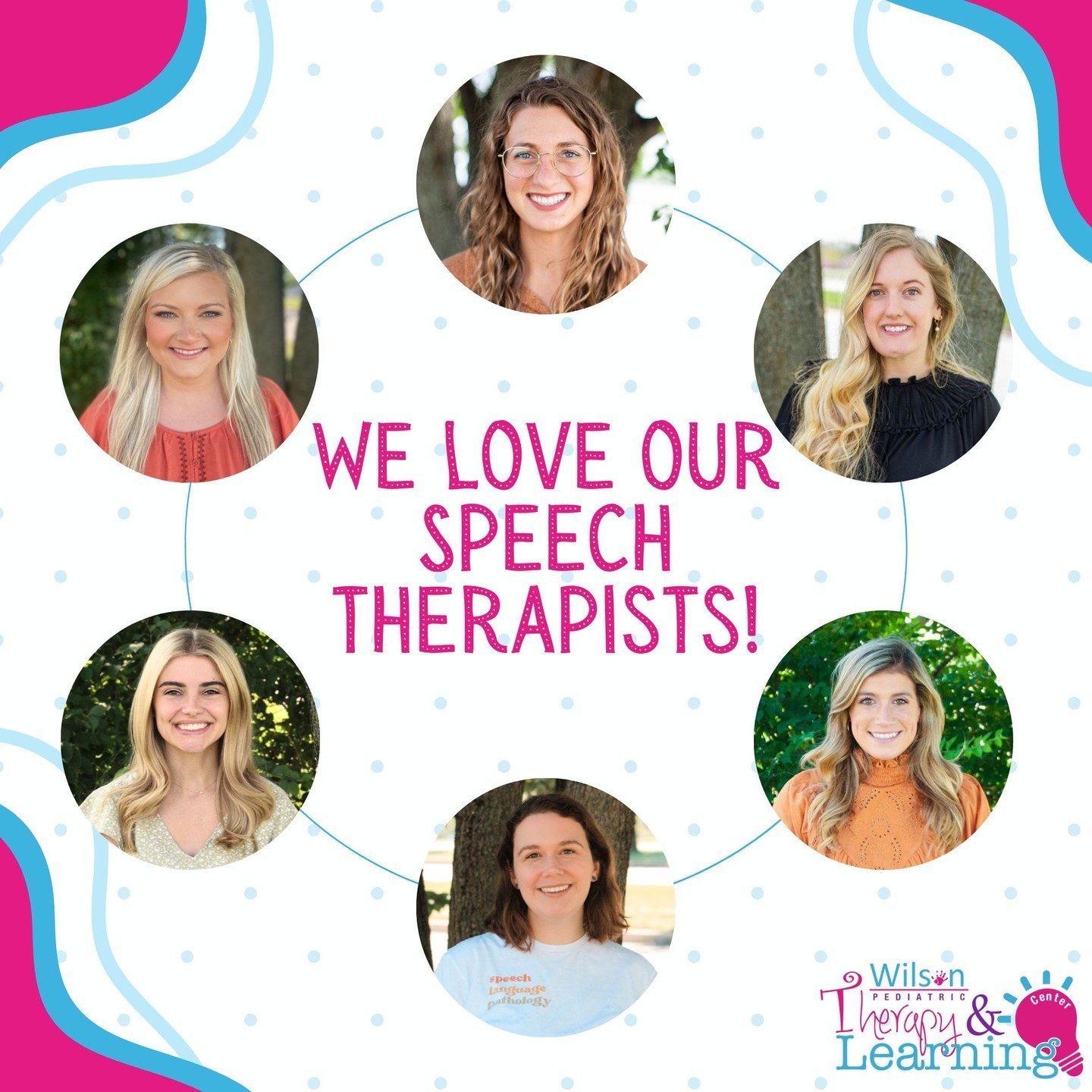 May is Speech-Language-Hearing Month!✨ We truly appreciate each of our hard-working, passionate SLPs on staff here at WPT! They make such an impact on the kiddos' lives that walk through our clinic's door daily. Swipe to read about how speech therapy