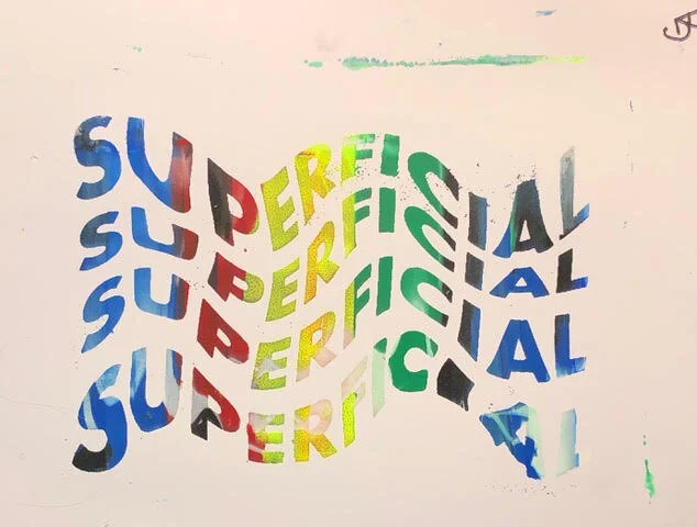 Silk screen print