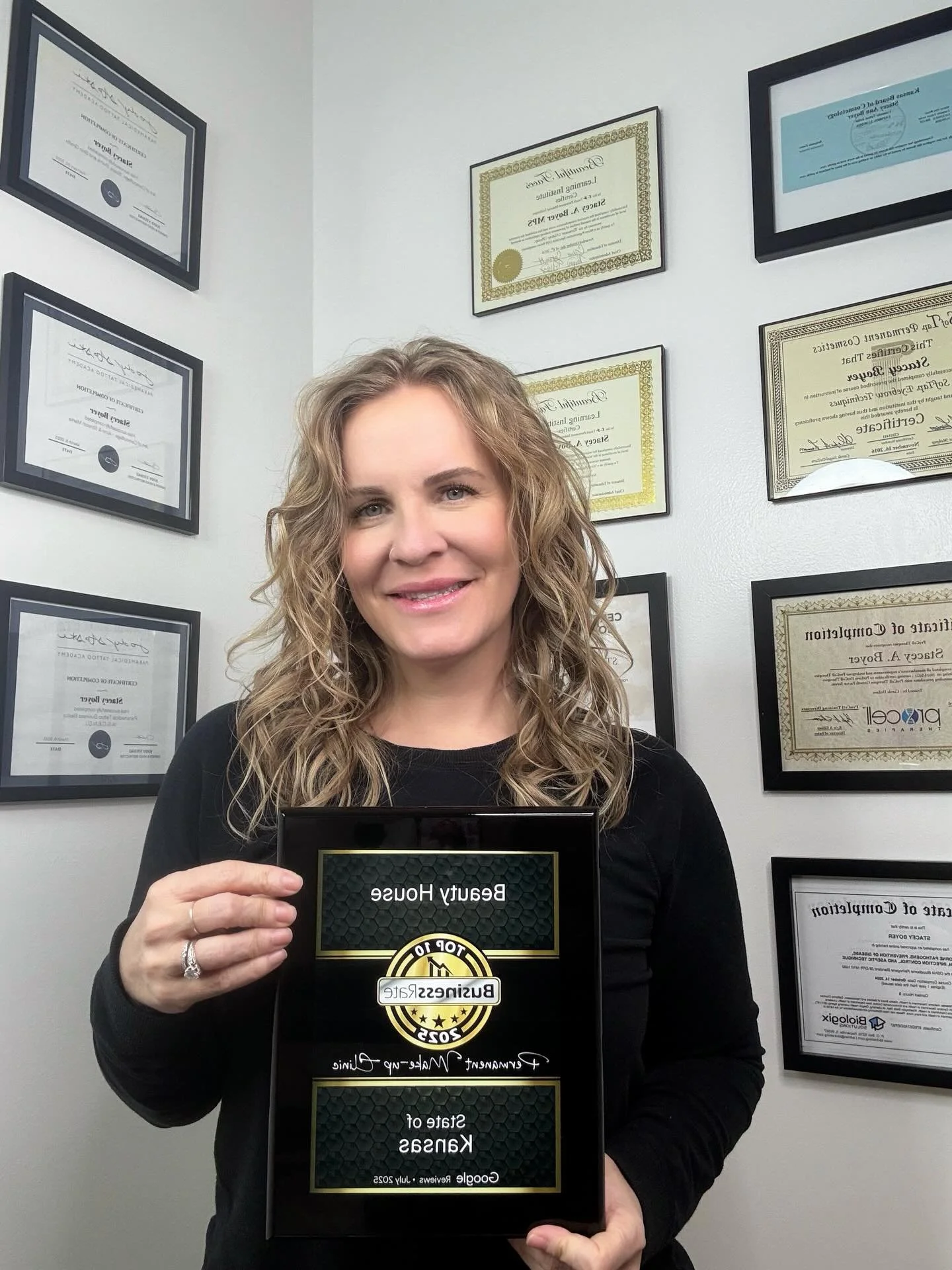 Grateful doesn&rsquo;t even begin to cover it 🤍

Being named Top 10 in the State of Kansas for Permanent Makeup in 2025 as a one-woman business is something I&rsquo;m incredibly proud of. Every appointment, every certification on the wall, every lon