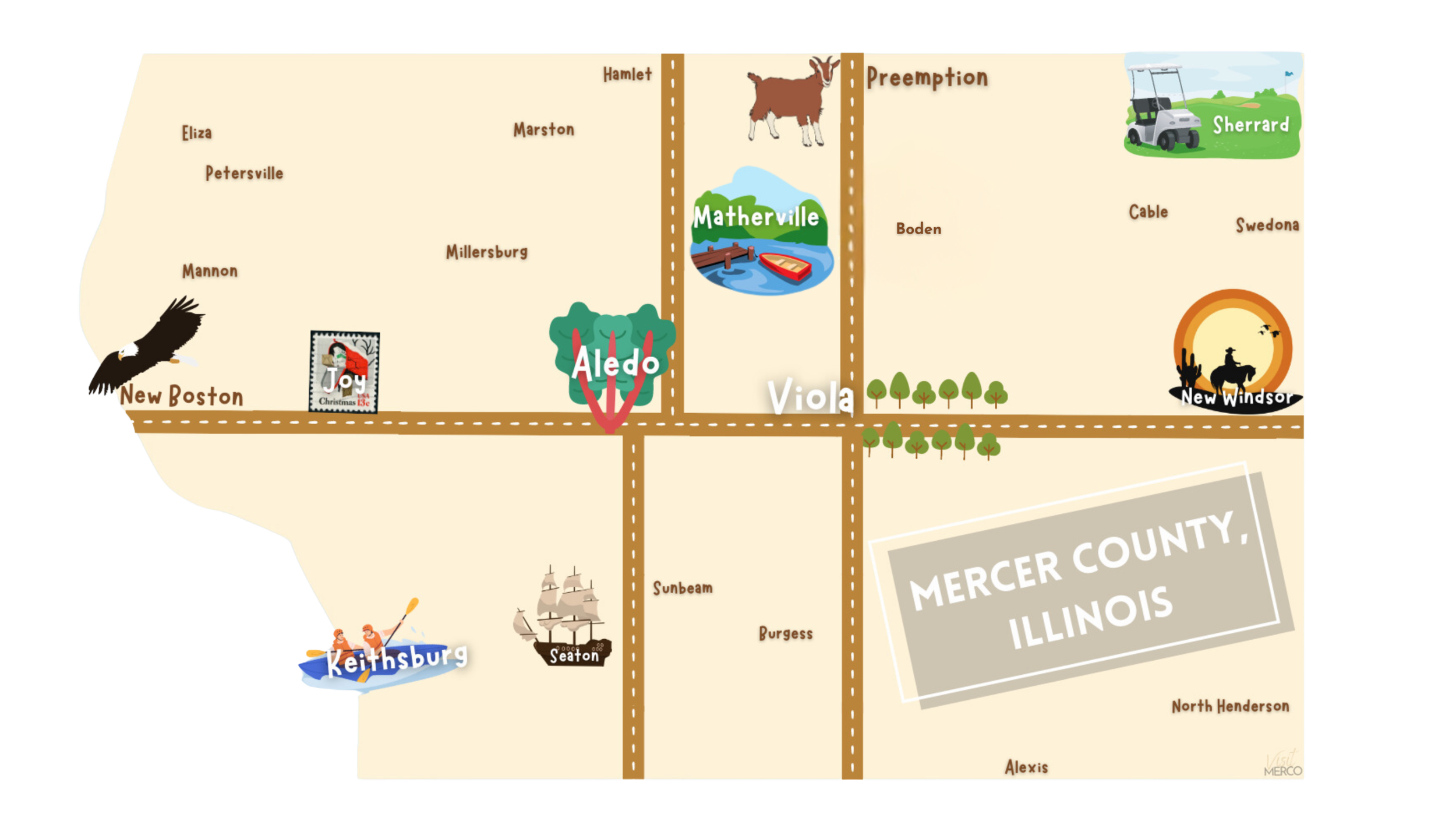 Merco County The Place to Experience - Visit Mercer County, IL