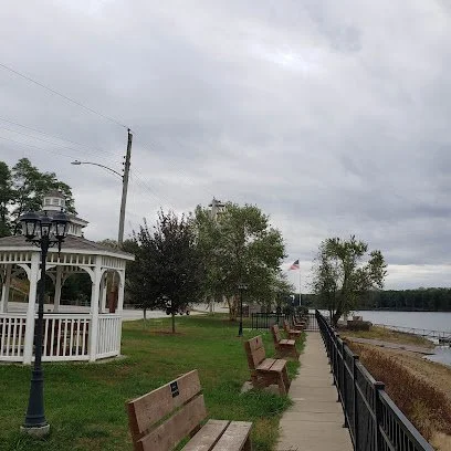 New Boston Waterfront on a cloudy day.