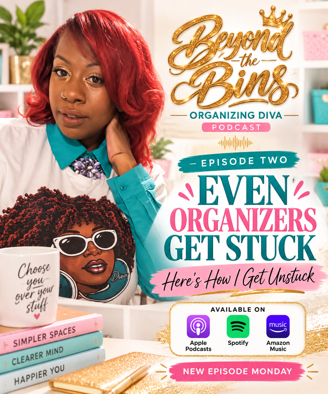 Episode 2: Even Organizers get Stuck- Here’s how to get unstuck 
