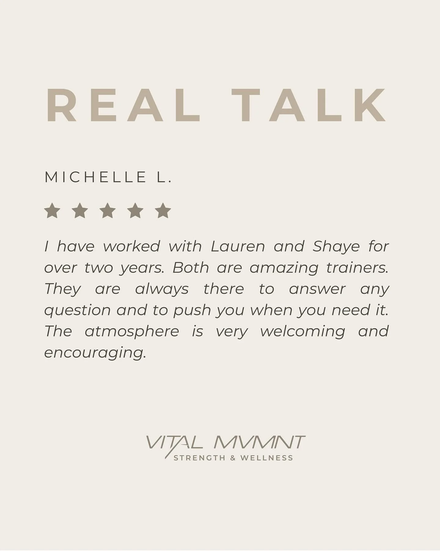 Your words mean the world to us!
If you&rsquo;ve trained with us, we&rsquo;d love it if you&rsquo;d share your experience by leaving us a review 🫶🏼
-
#personaltraining #smallgrouptraining #strengthtraining #strengthandwellness #personaltrainer #gym