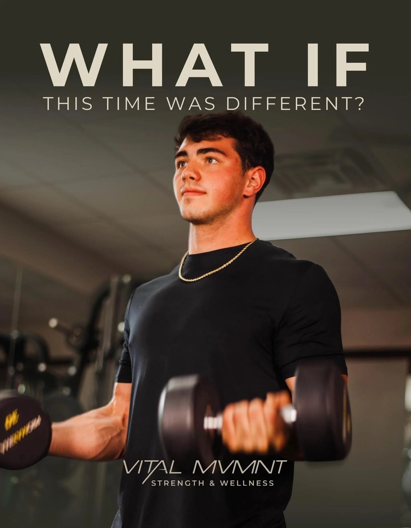WHAT IF&hellip; you didn&rsquo;t quit this time? What if this time was different? What if showing up daily built more than just strength, but habits you can rely on.

What if this time was different? 
What would this time next year look like for you?