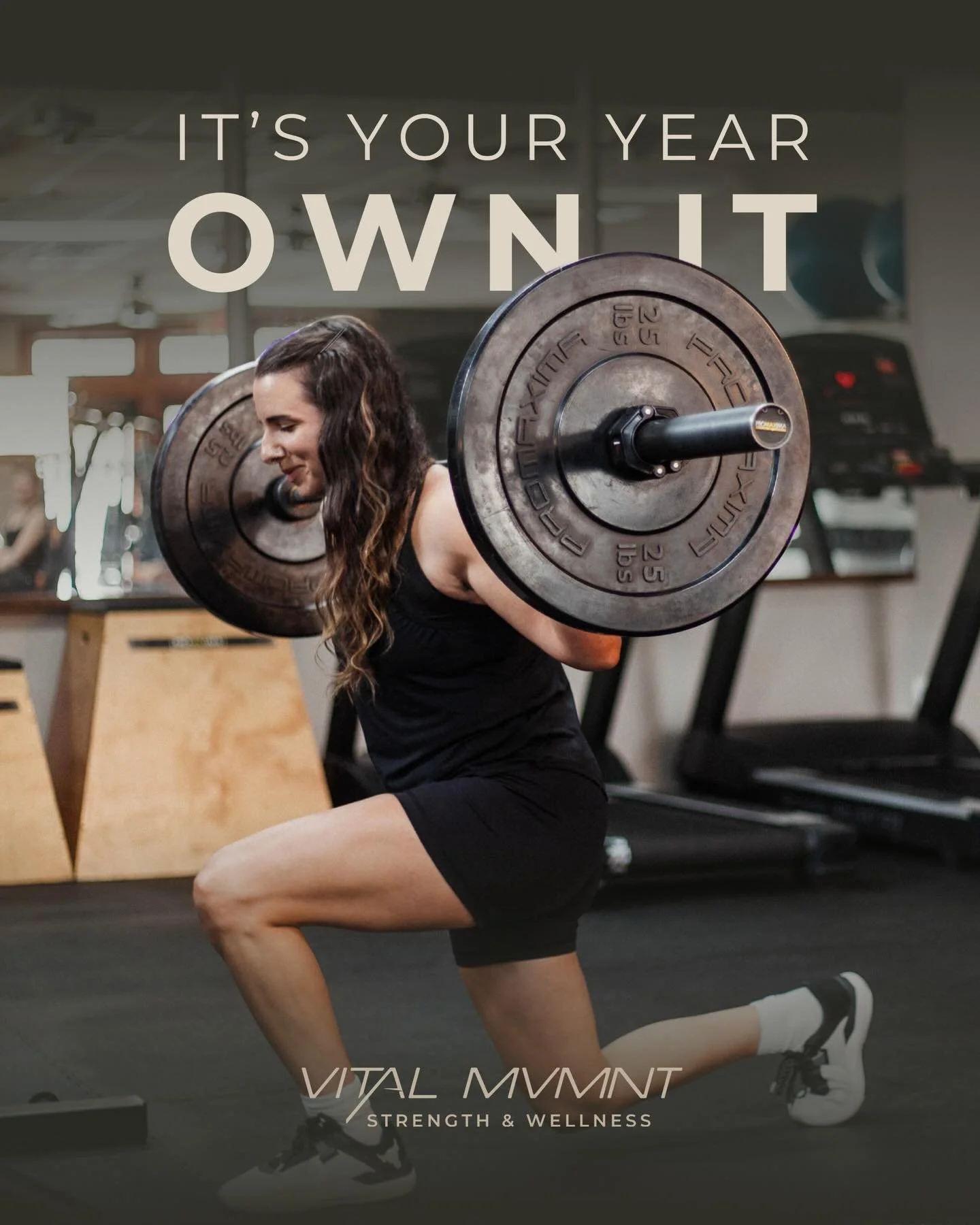 Don&rsquo;t wait for change. 
Create it. 
Show up for yourself, stay consistent, and make this year yours! 

#personaltraining #smallgrouptraining #strengthtraining #strengthandwellness #personaltrainer #gymmotivation #healthandwellness