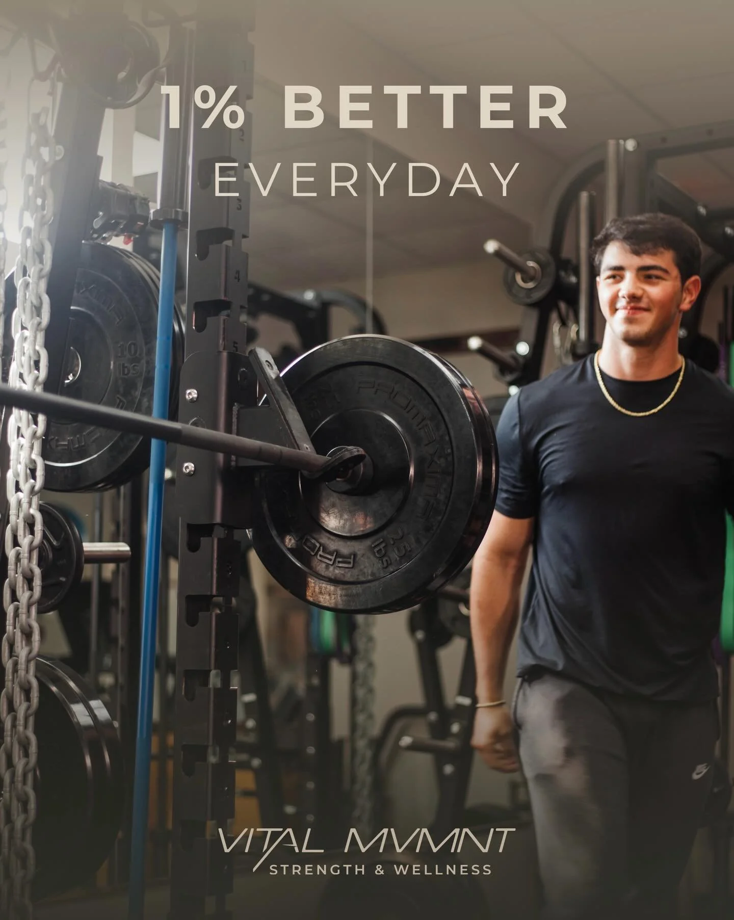 Commit to improving yourself at least 1% every day.
The results will follow.

#personaltraining #strengthtrainimg #gymmotivation #lakecharlesgym