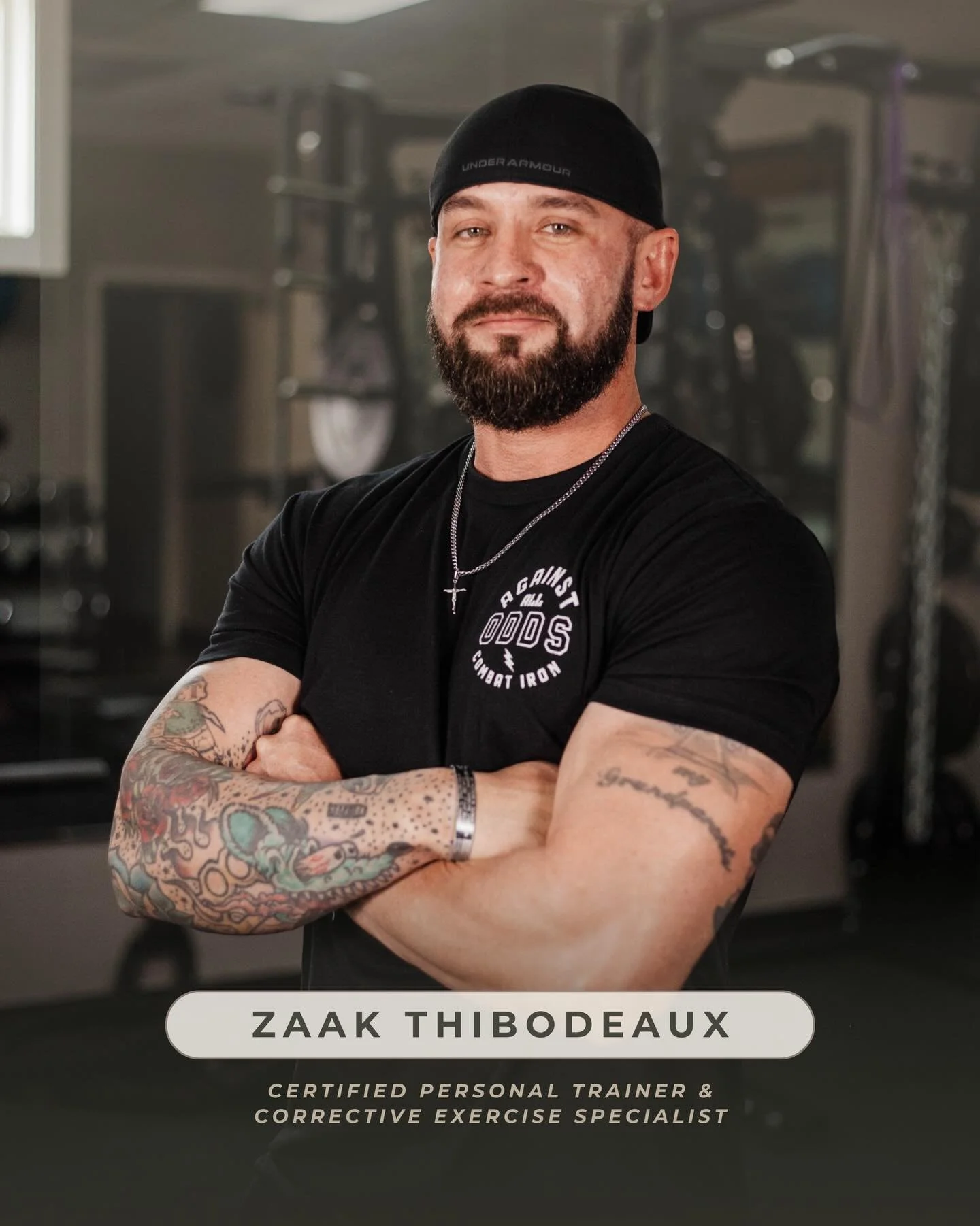 We&rsquo;re excited to introduce VITAL MVMNT&rsquo;s newest trainer, Zaak Thibodeaux! 💪

Zaak is a NASM Certified Personal Trainer and Corrective Exercise Specialist, former Airborne Ranger and Combat Medic, and holds a B.S. in Health and Human Perf