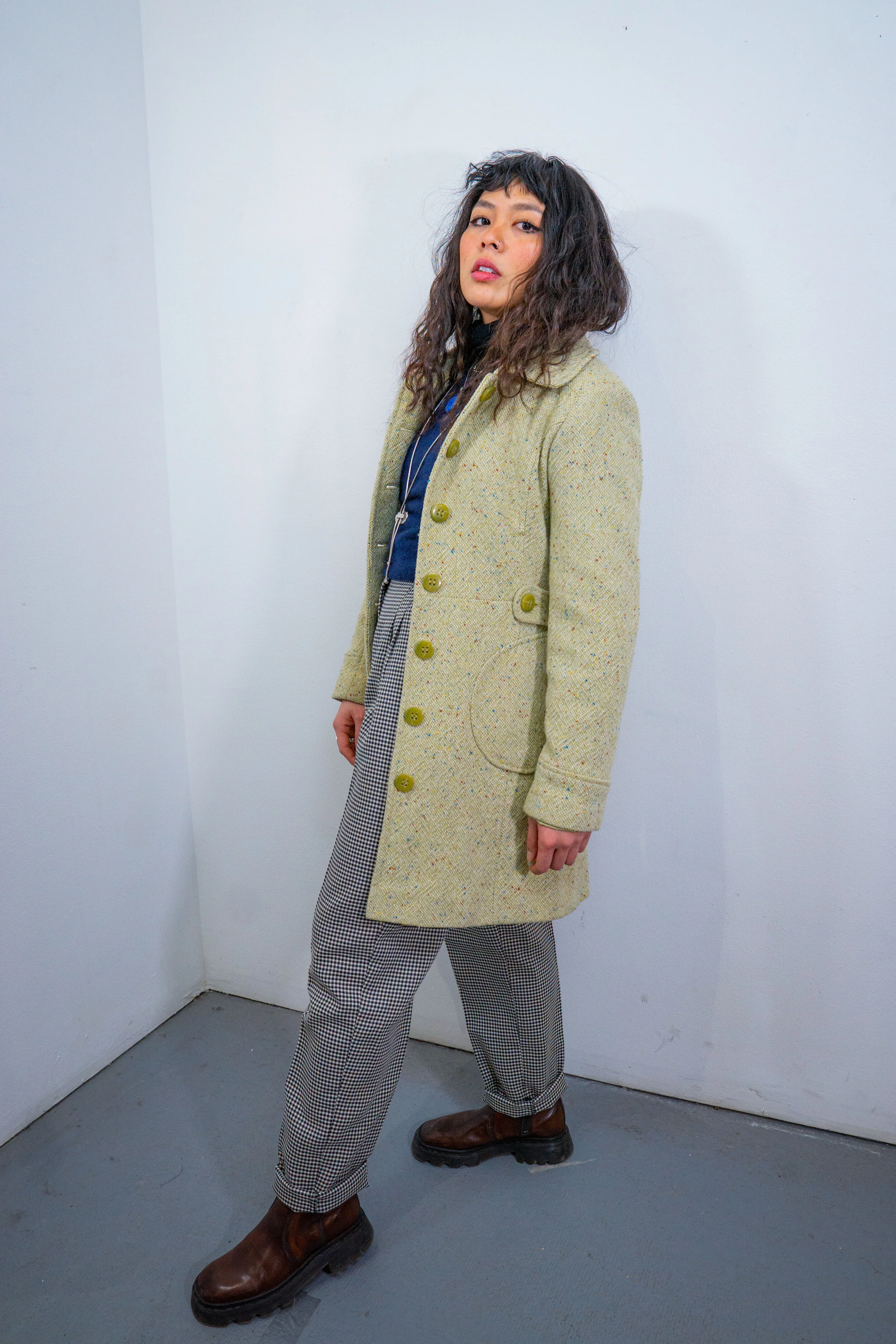 American Rag Speckled Coat