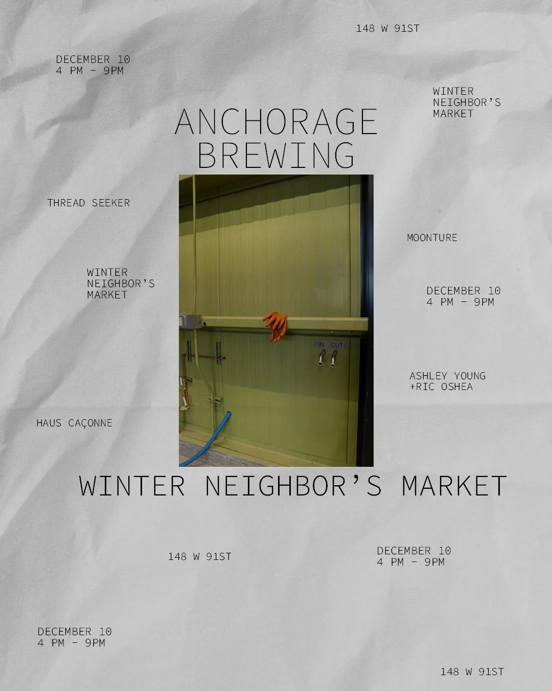 Winter Neighbors Market | Anchorage Brewing | December 10 