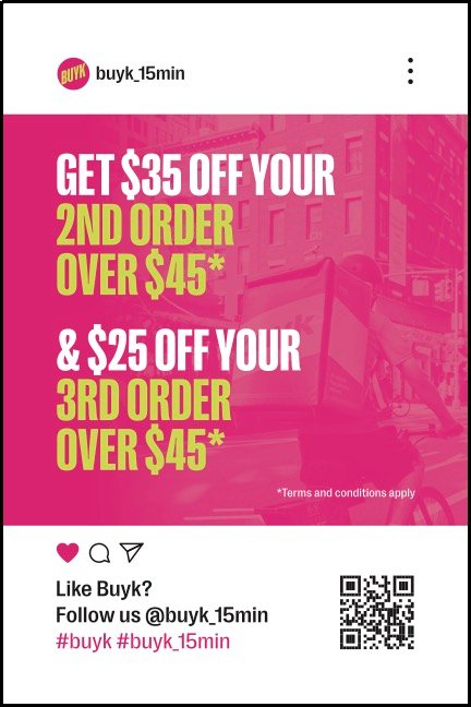 Shopping Superlative Flyer (Back)