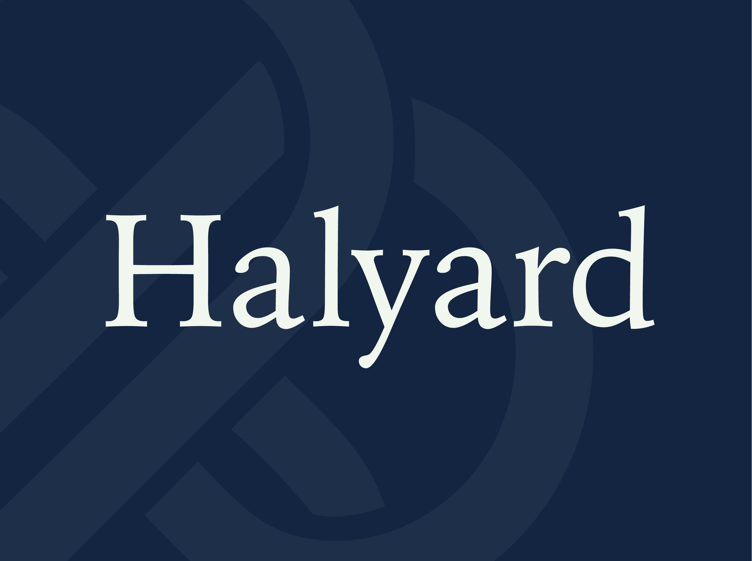 Brand Identity | Halyard