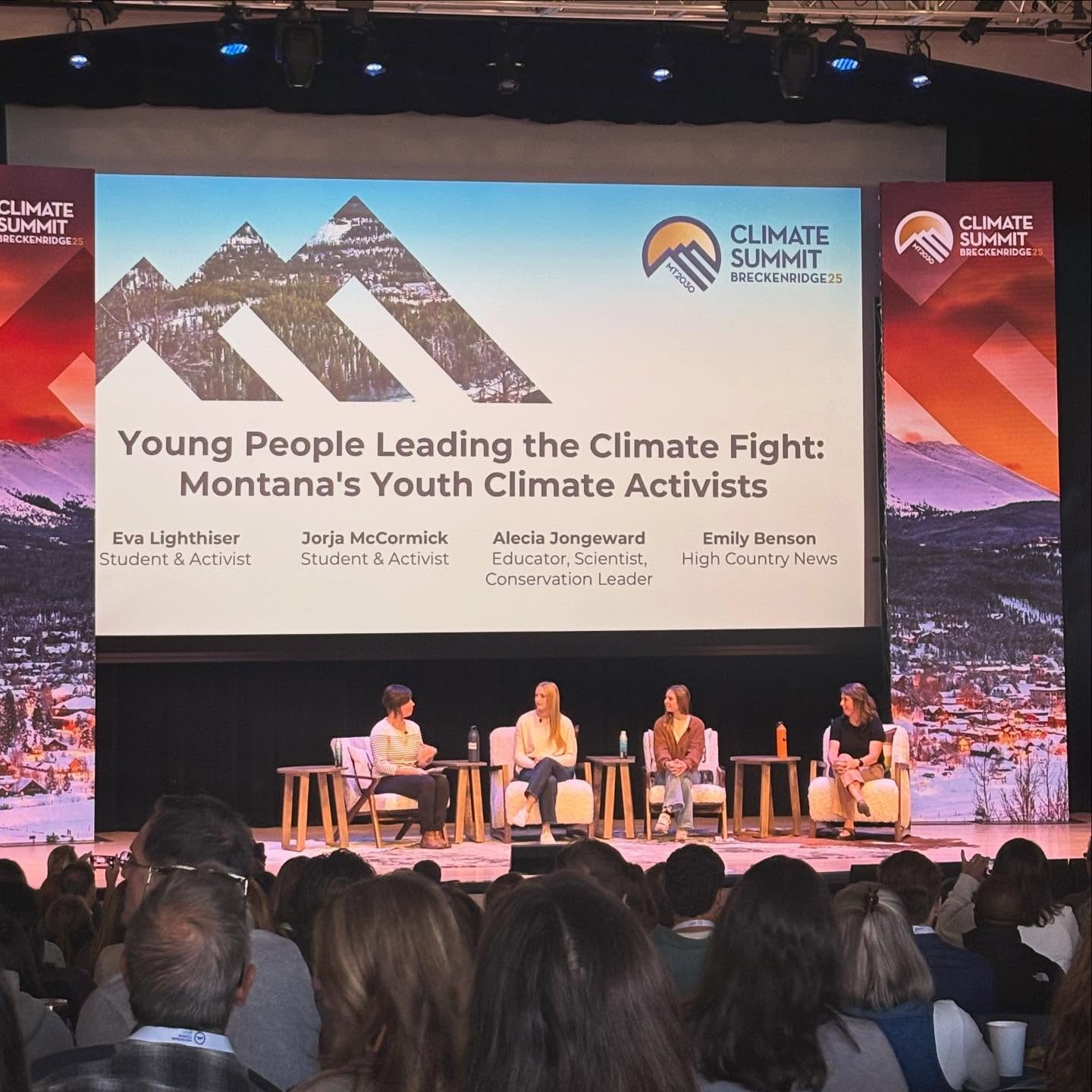 We’re at the @mountaintowns2030 conference this week in Breckenridge! This gathering is always an inspiring reminder of the incredible sustainability work happening across mountain communities.
•
It was so exciting to see the main stage op