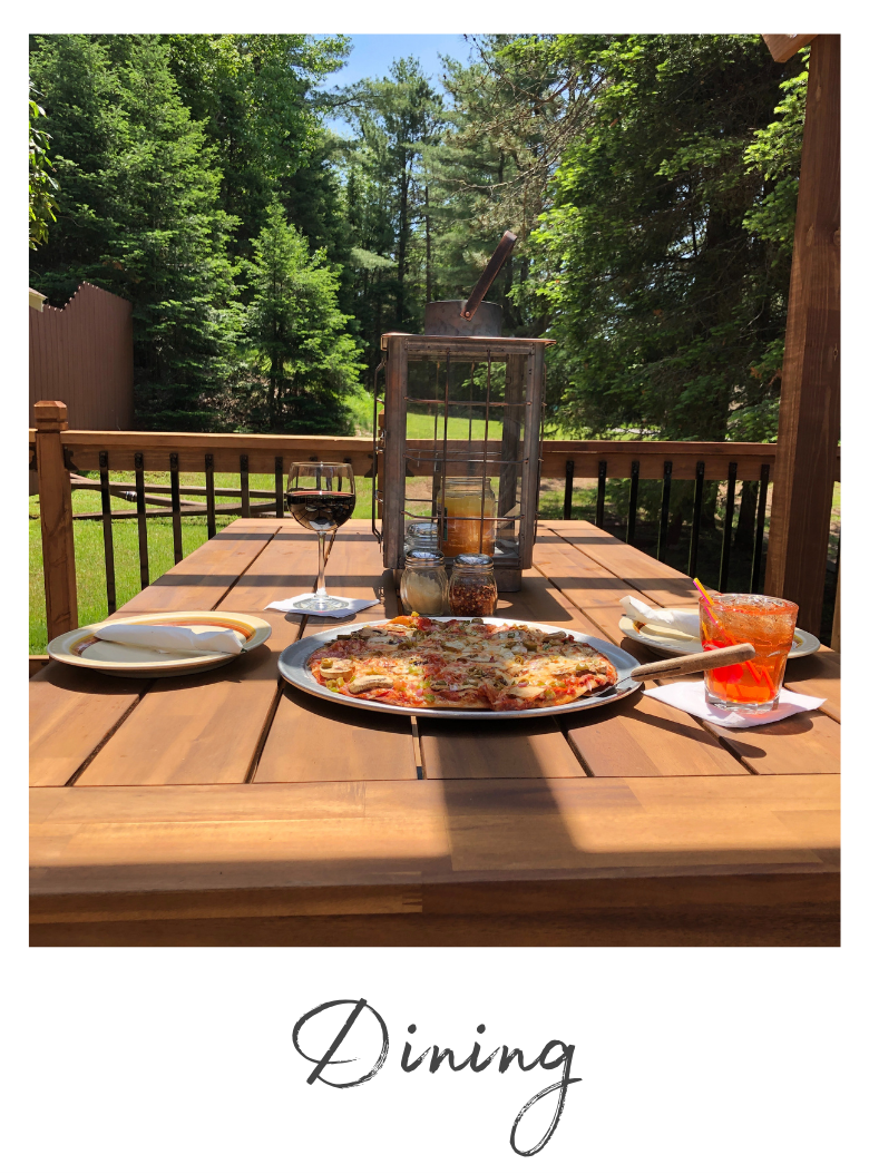 Dining and Restaurants in Sayner-Star Lake, Wisconsin