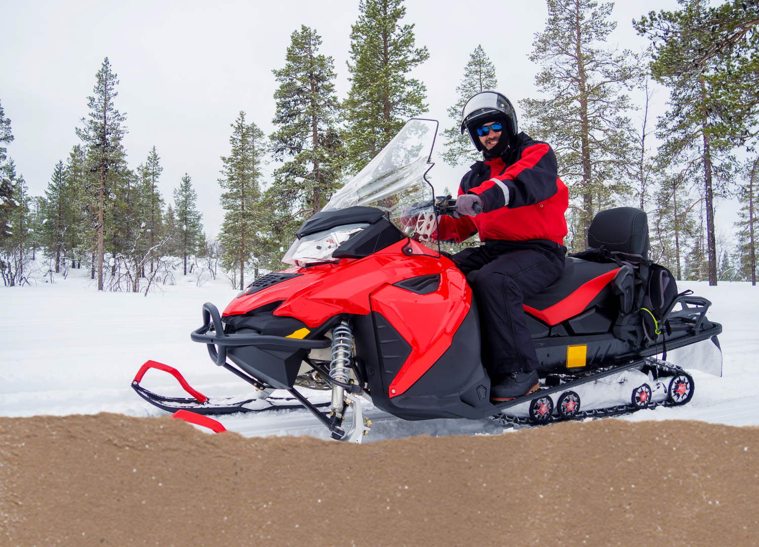 Snowmobiling in Sayner-Star Lake, Wisconsin