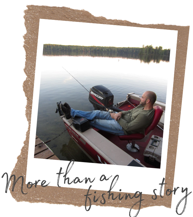 Fishing in Sayner-Star Lake, Wisconsin