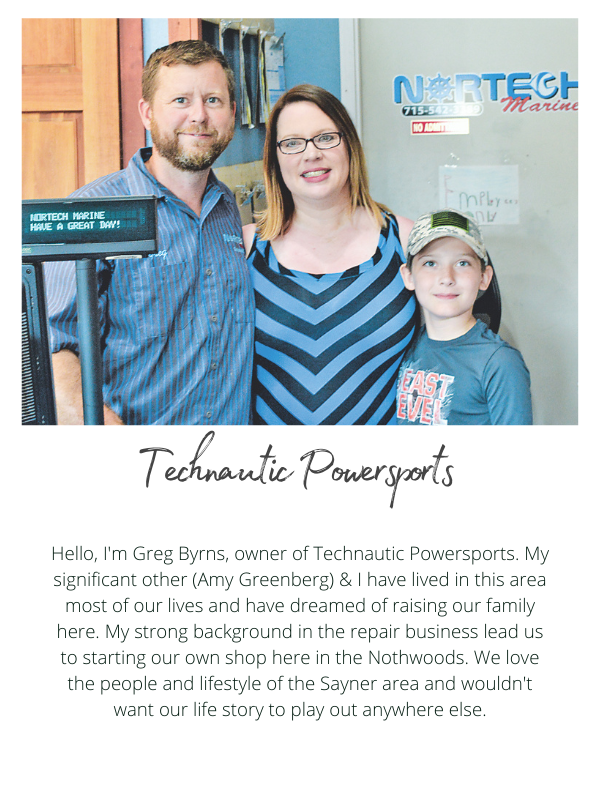 Greg Byrns & Amy Greenberg of Technautic Powersports