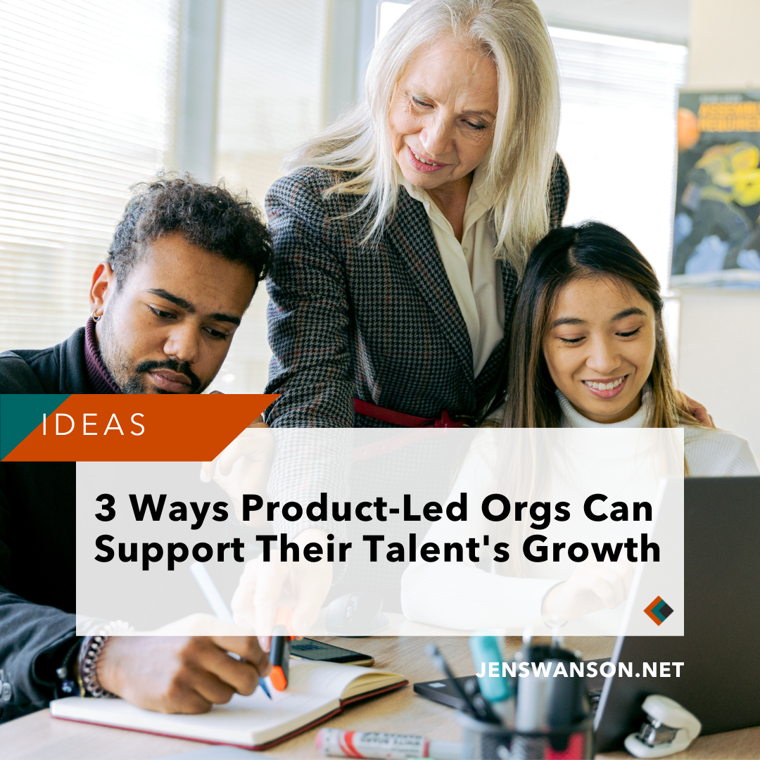 Manager helps product managers with continuing education opportunities to invest in their talent through certifications