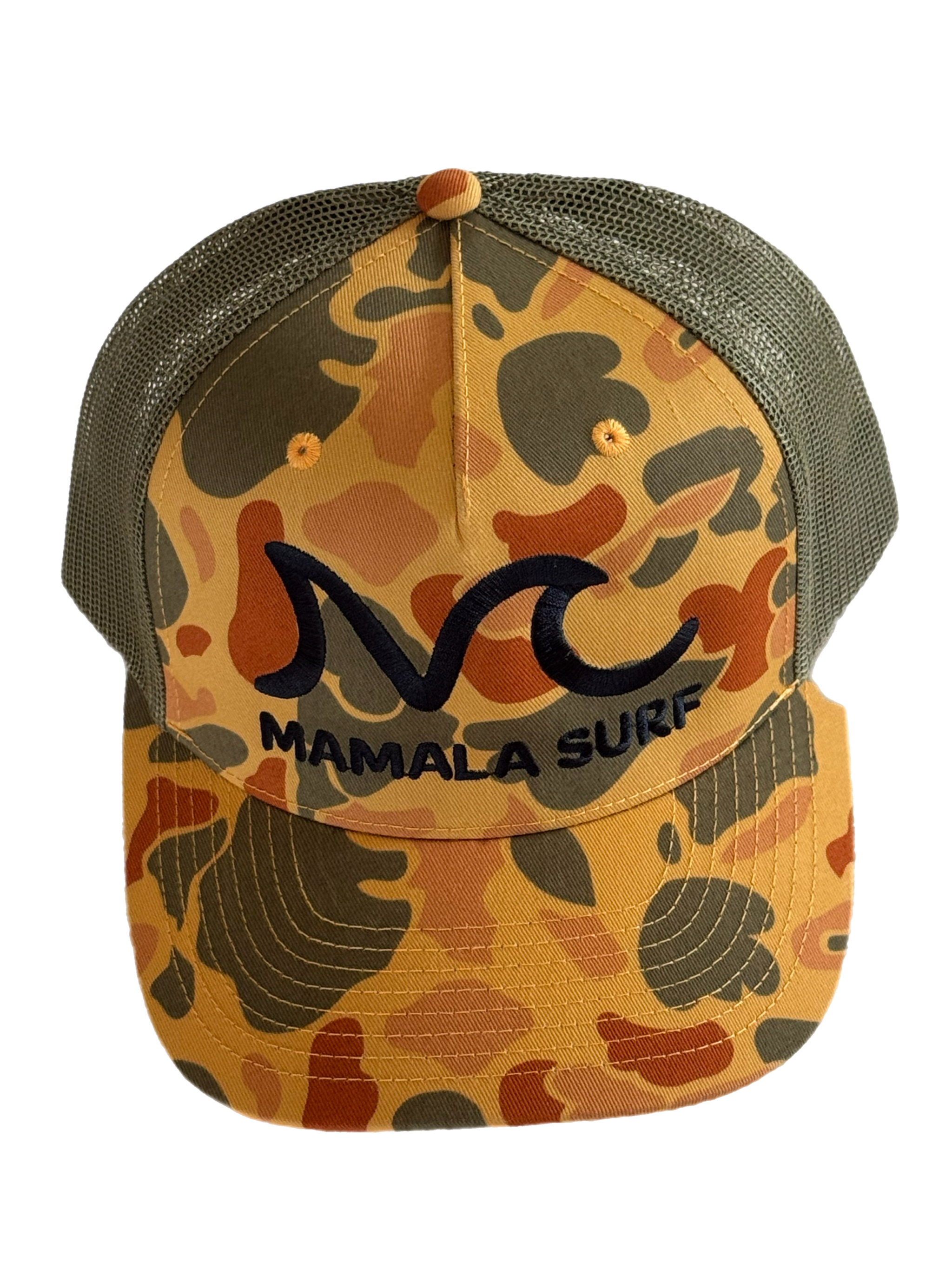Mamala Surf Tangerine Bucket Hat.PNG