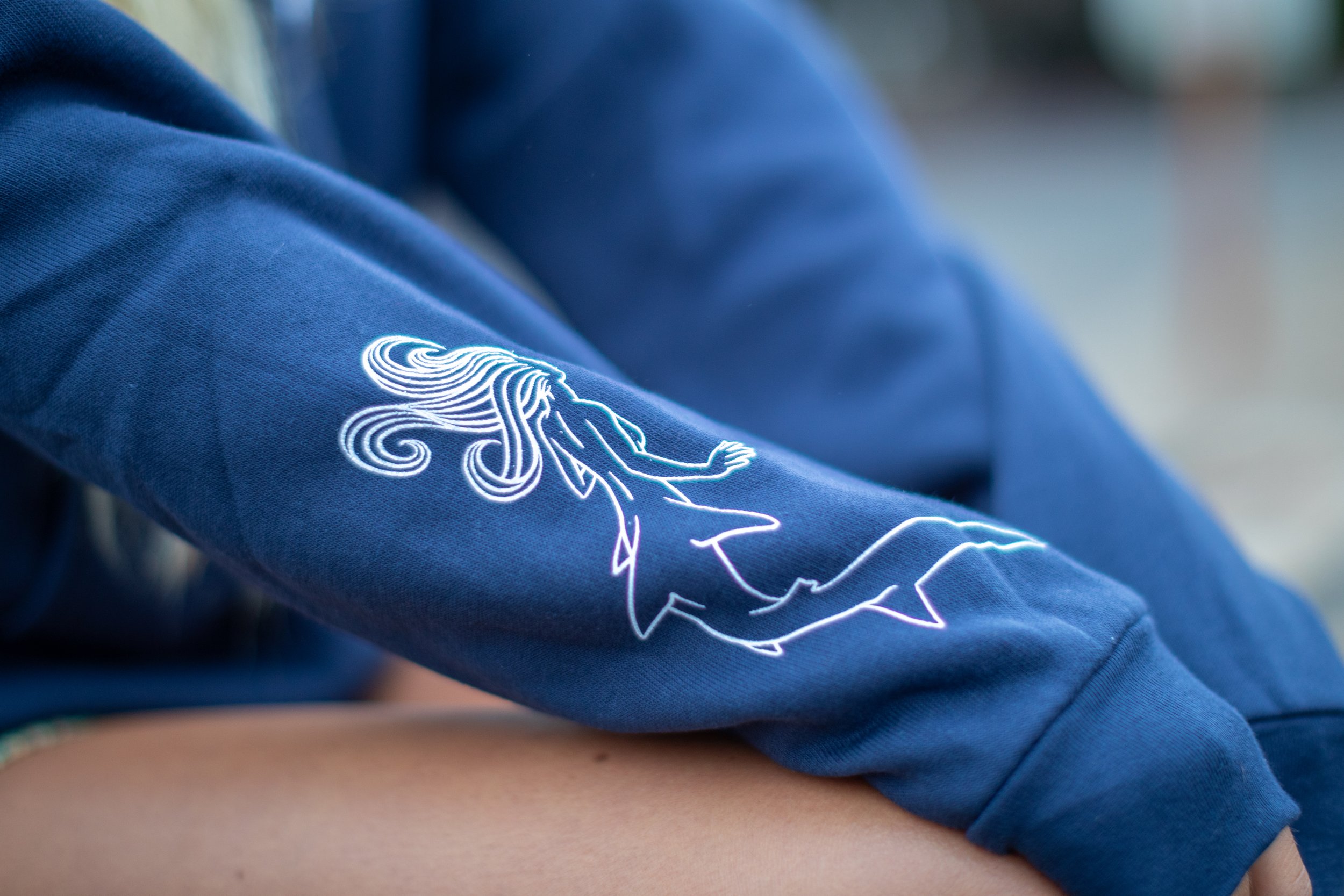 Mamala Surf Hoodie Women's Navy.jpg