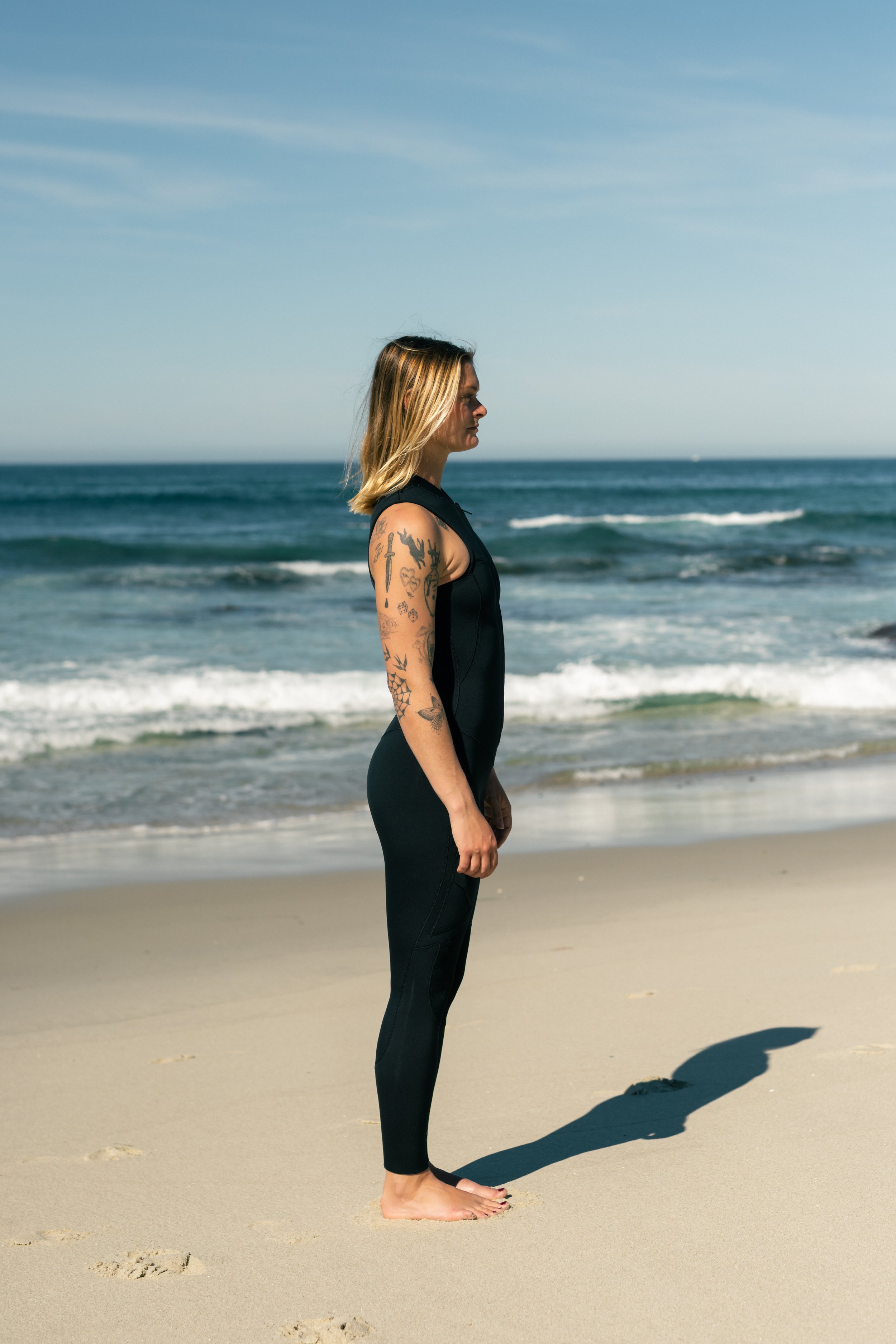 Mamala Women's Long Jane Wetsuit 2:2mm Front Zip.jpg