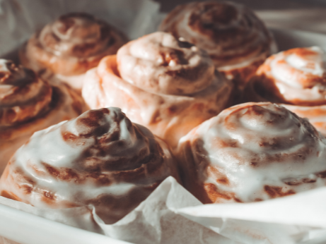 Sugar Glazed Cinnamon Rolls (that happen to be vegan too!)