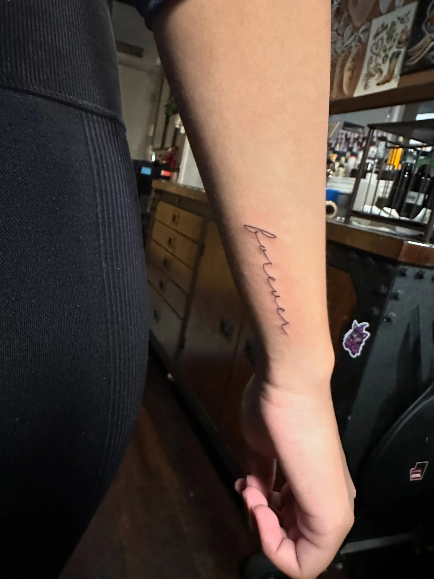 Simple words, strong meaning.
.
.
.
#FineLineTattoo #ScriptTattoo #MinimalTattoo #LetteringTattoo #SmallTattoo #TattooArtist #SanDiegoTattoo #BlackAndGreyTattoo #ArttTattoos #EdenTattooGallery