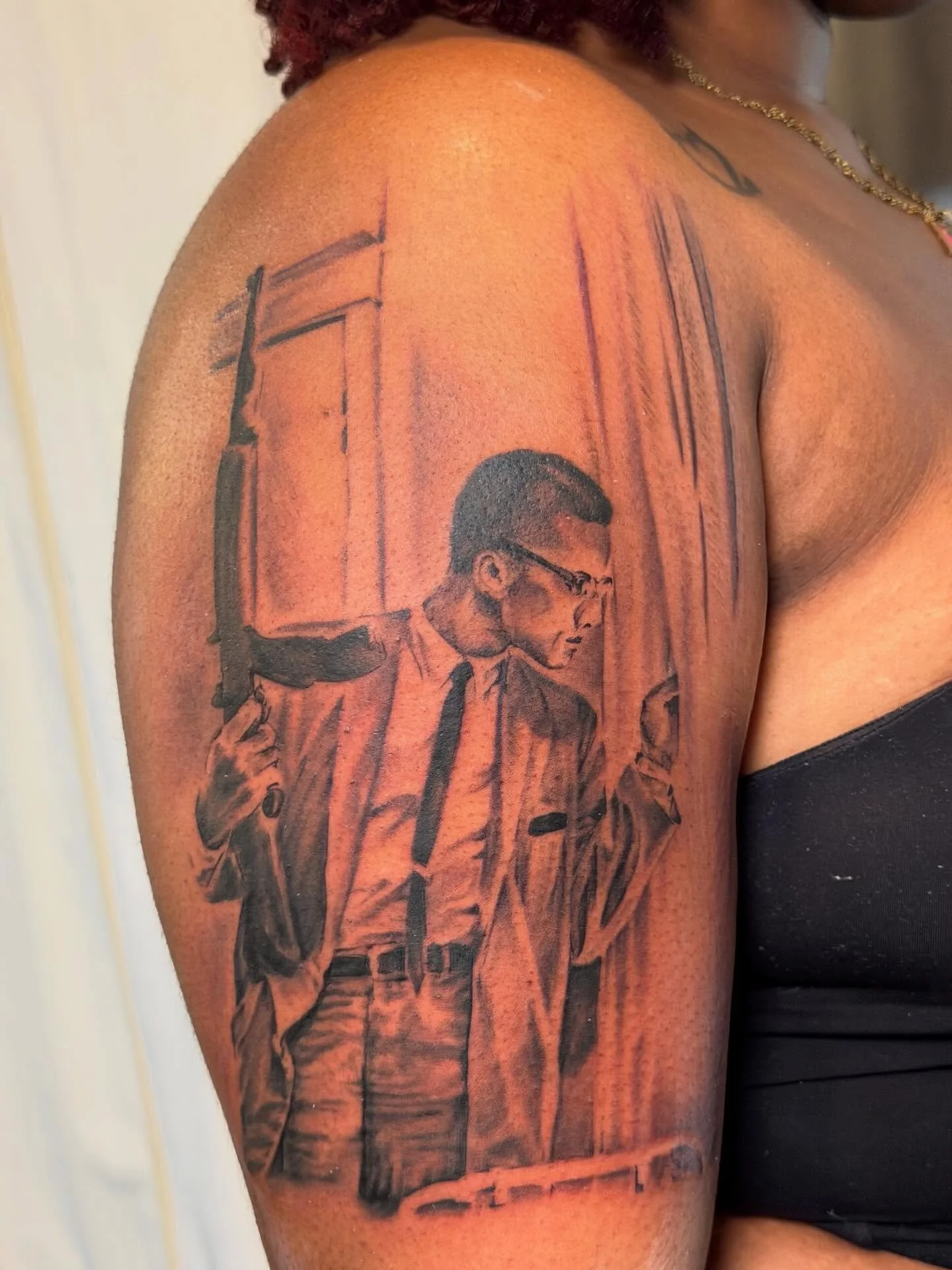 &ldquo;If you&rsquo;re not ready to die for it, put the word &lsquo;freedom&rsquo; out of your vocabulary.&rdquo;
.
.
.
#MalcolmX #BlackHistory #BlackExcellence #BlackAndGreyTattoo #SanDiegoTattoo