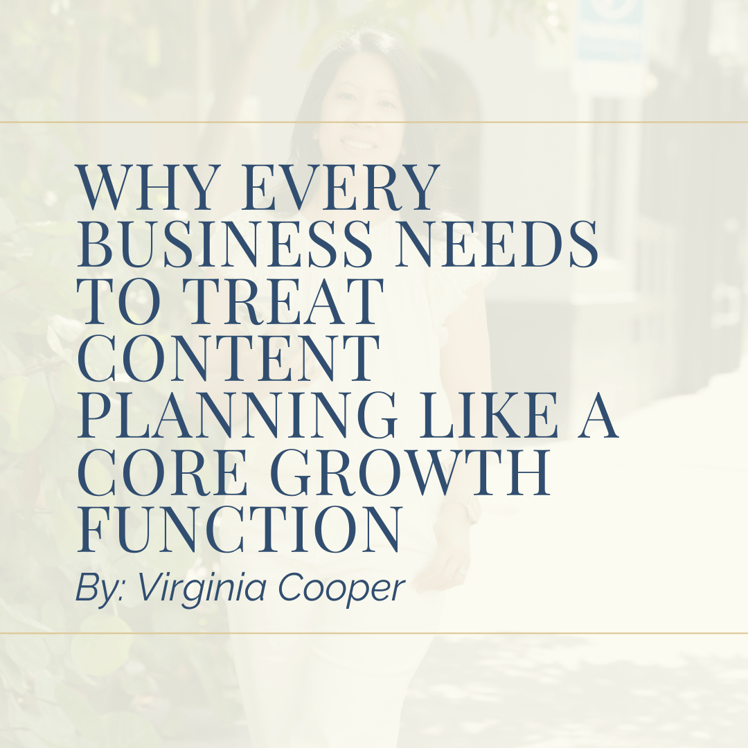 Why Every Business Needs to Treat Content Planning Like a Core Growth Function