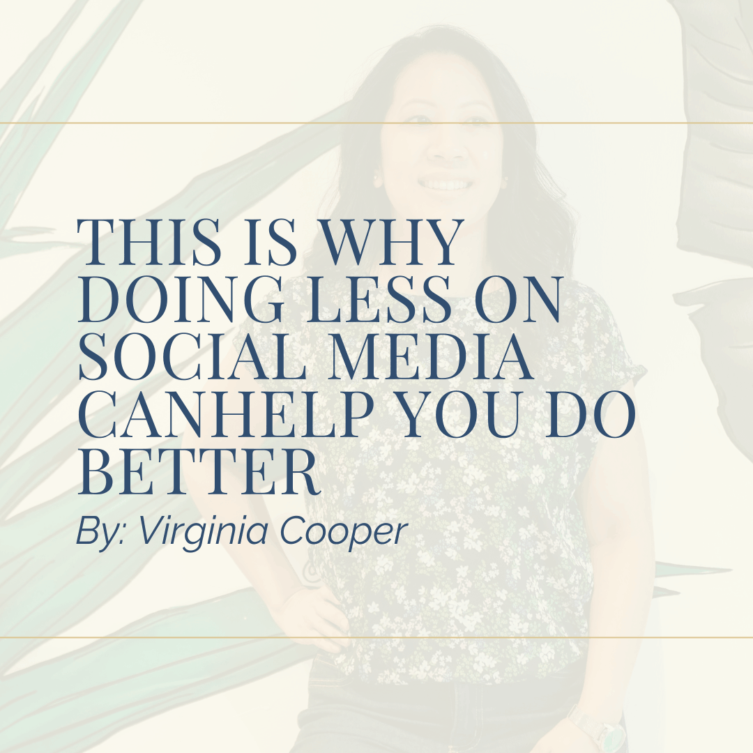 This Is Why Doing Less on Social Media Can Help You Do Better