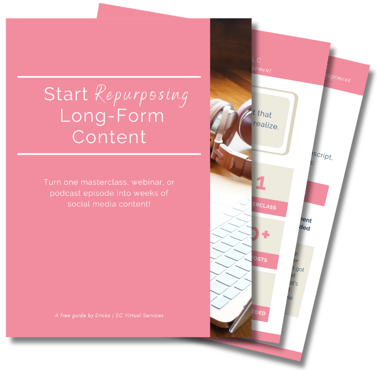 Repurpose long form content