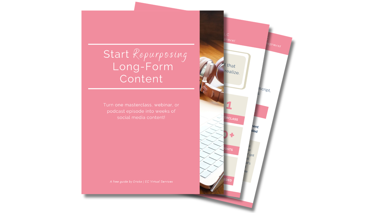 Repurpose long form content