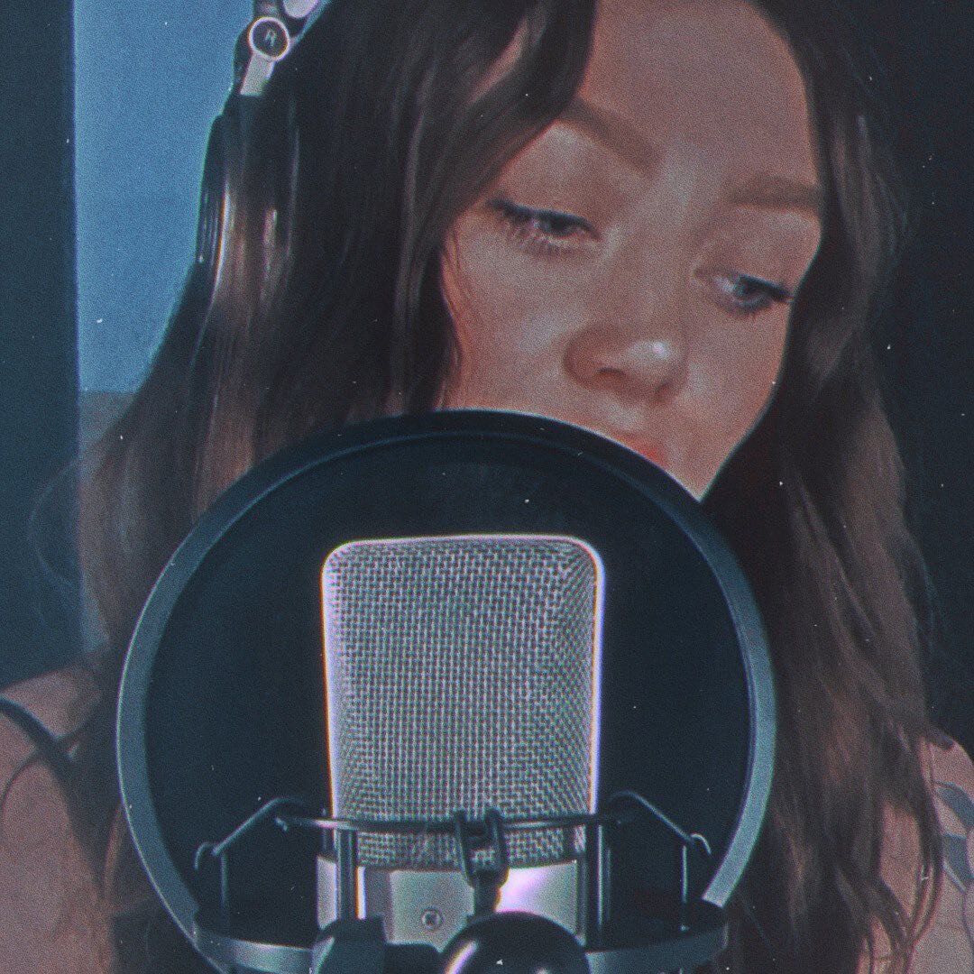 Throwback to tracking vocals for &ldquo;The Blur&rdquo;. I wish I could tell the nineteen-year-old version of me crying on her dorm room floor that the song she&rsquo;s writing is actually gonna be released. But she&rsquo;d probably tell me I&rsquo;m