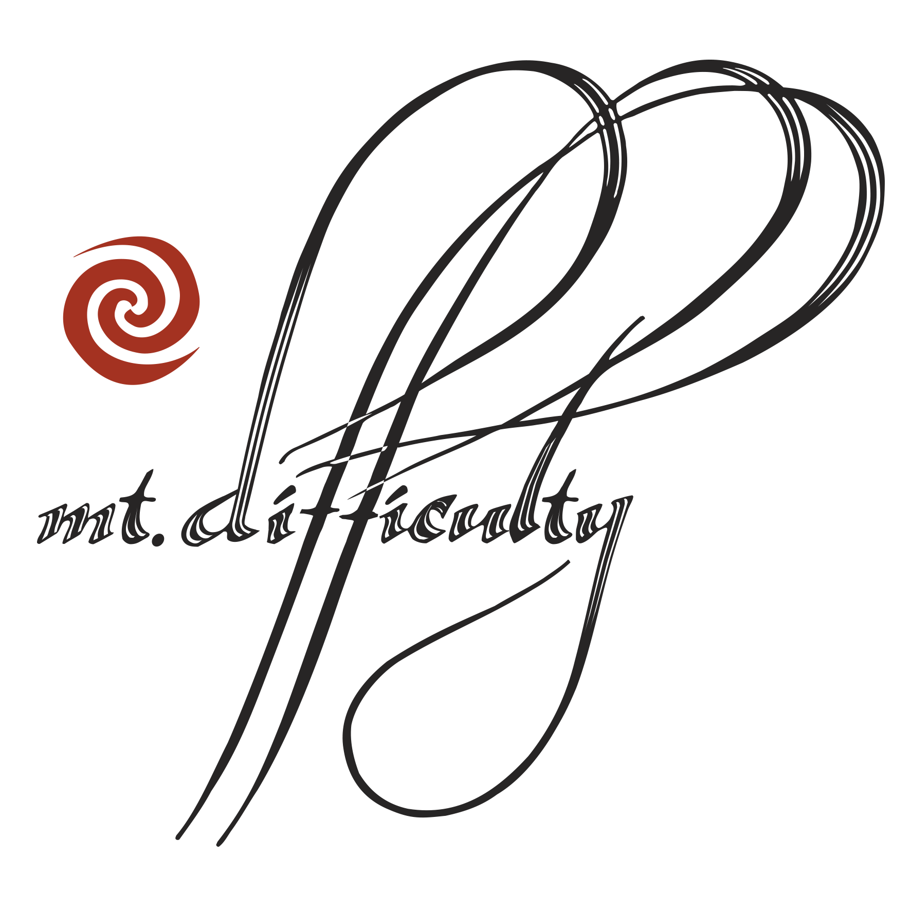 Mt Difficulty black and red logo