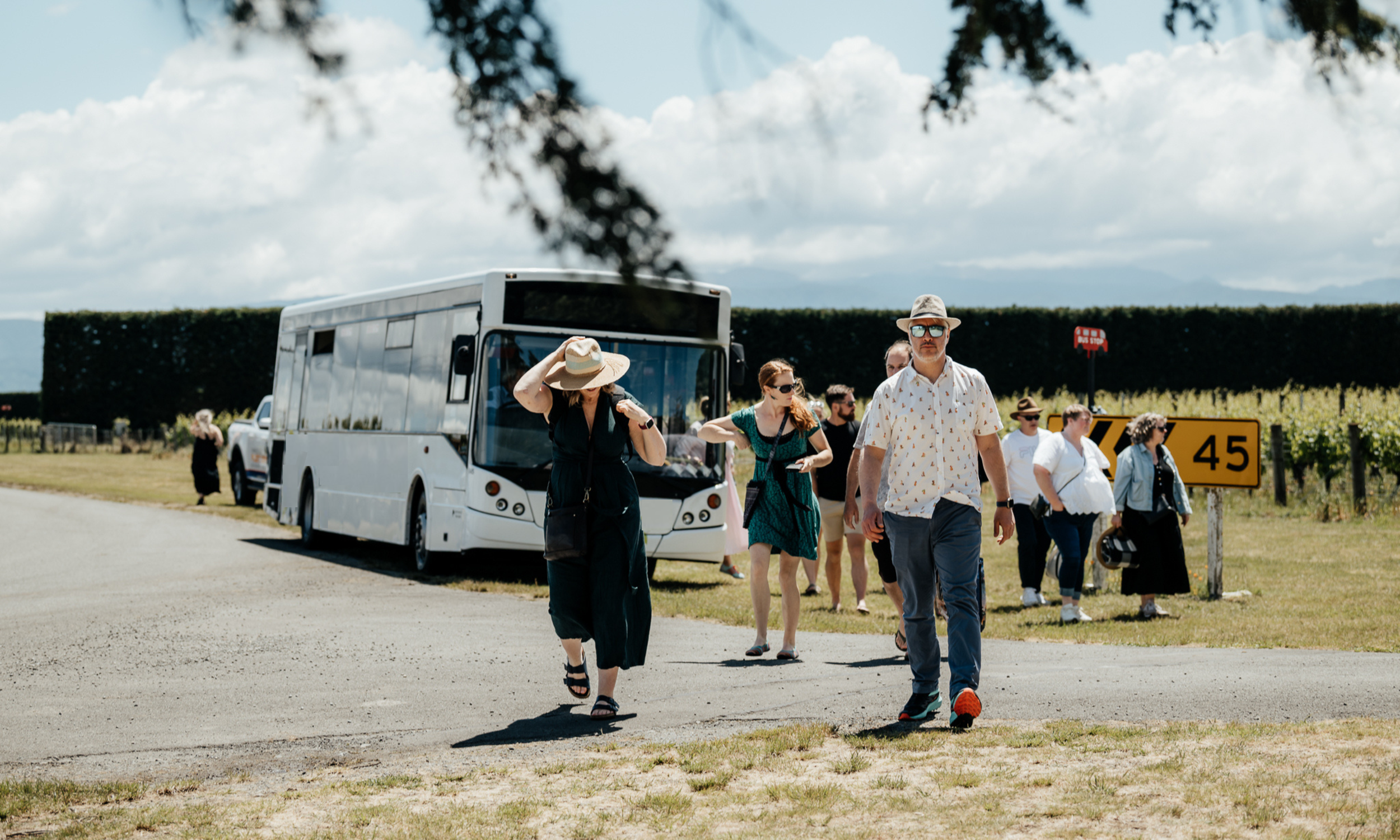Return bus services from Wellington, Masterton, Carterton, Greytown and Featherston to Toast Martinborough
