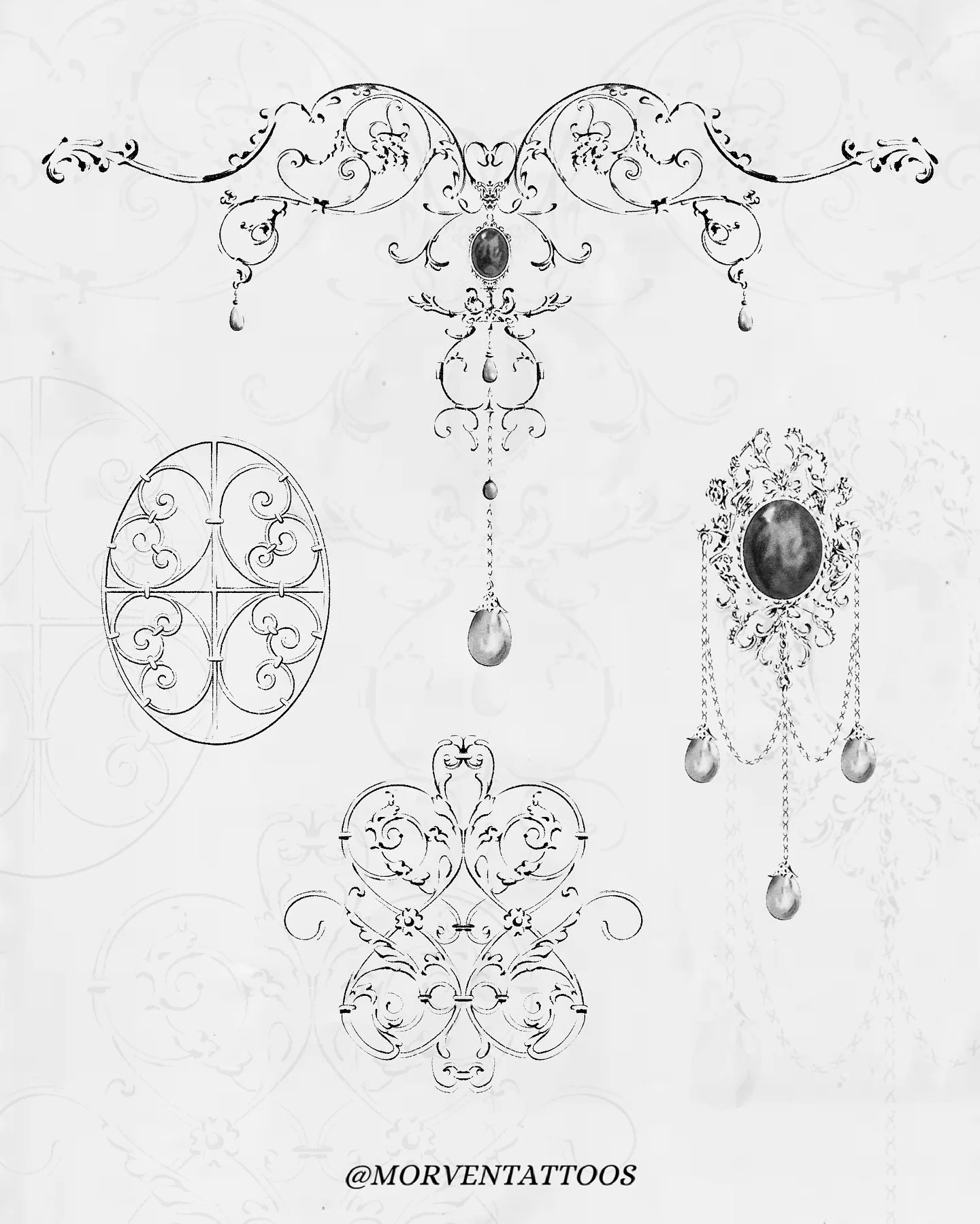 More vintage style ornamentals *ੈ✩‧₊˚

&bull; DM or email to claim
&bull; Booking timeframe in bio

#ornamentaltattoos #tattooflash #mississaugatattoos #oakvilletattoos #torontotattoos #vintagetattooflash