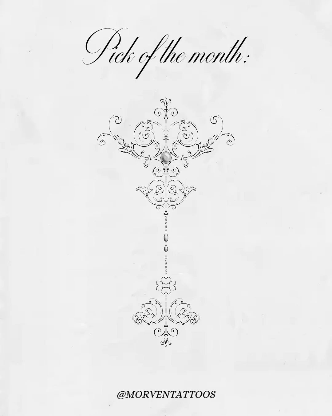 October's pick of the month ⋆｡&deg;✩

&bull; DM or email to claim
&bull; Design info listed on my website

#ornamentaltattoo #tattooflash #tattoosale #mississaugatattoos #oakvilletattoos #torontotattoos #finelinetattoo #vintagetattoos