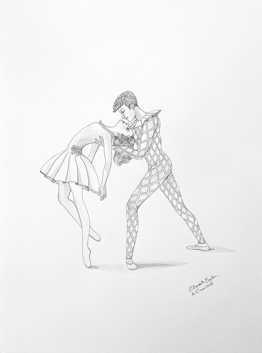 Romeo And Juliet Drawing