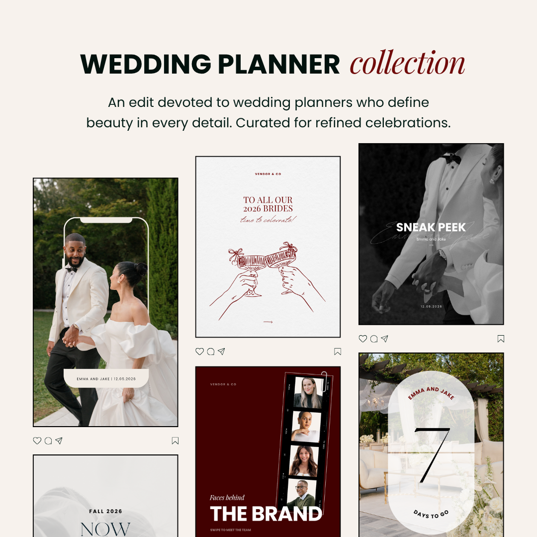 Wedding Planner Collection