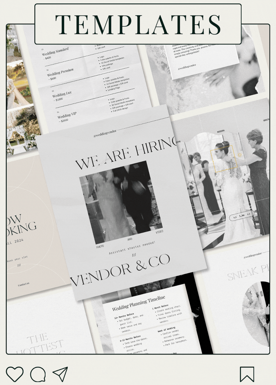 Membership mooi social social media content