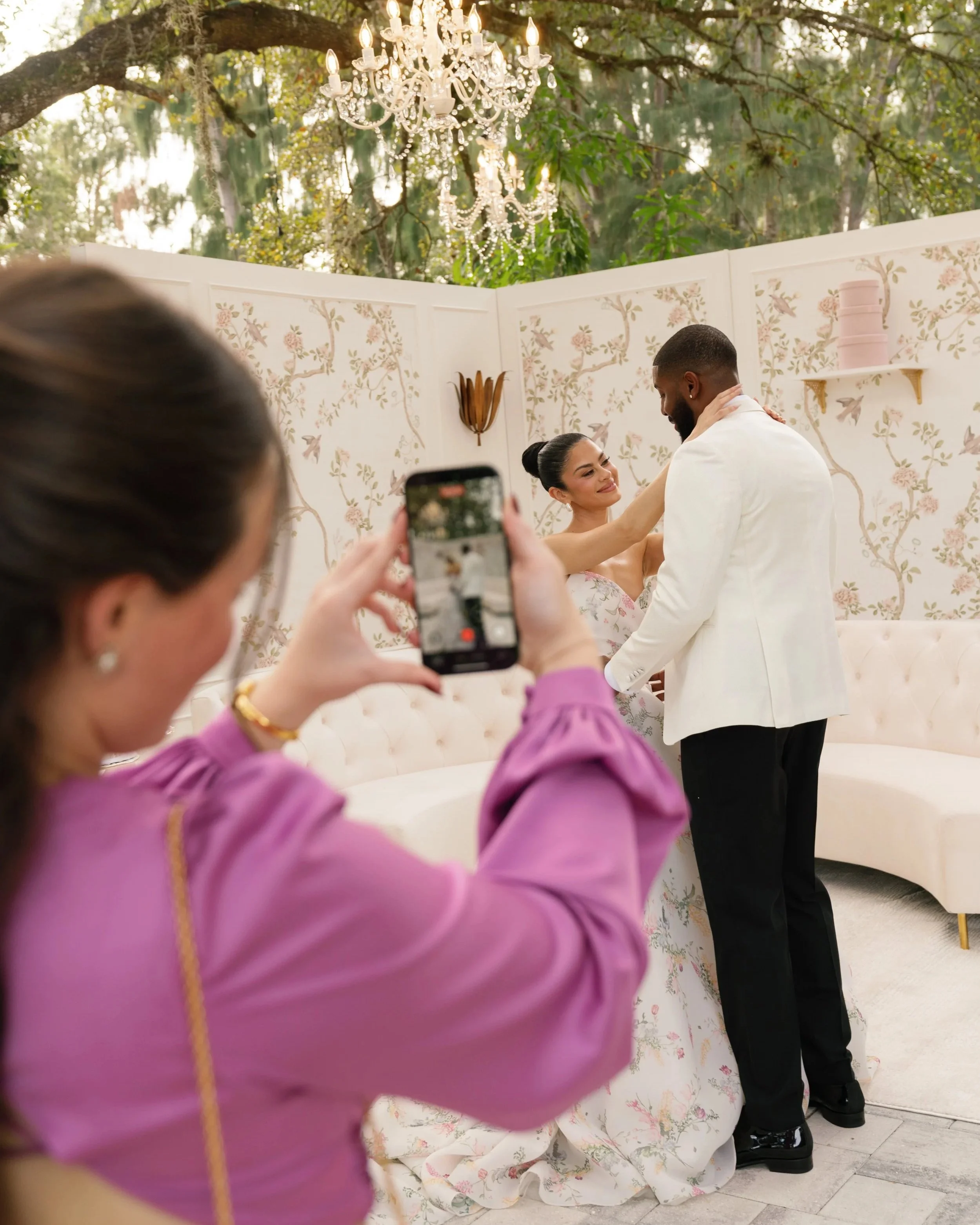 Luxury wedding reception in Florida