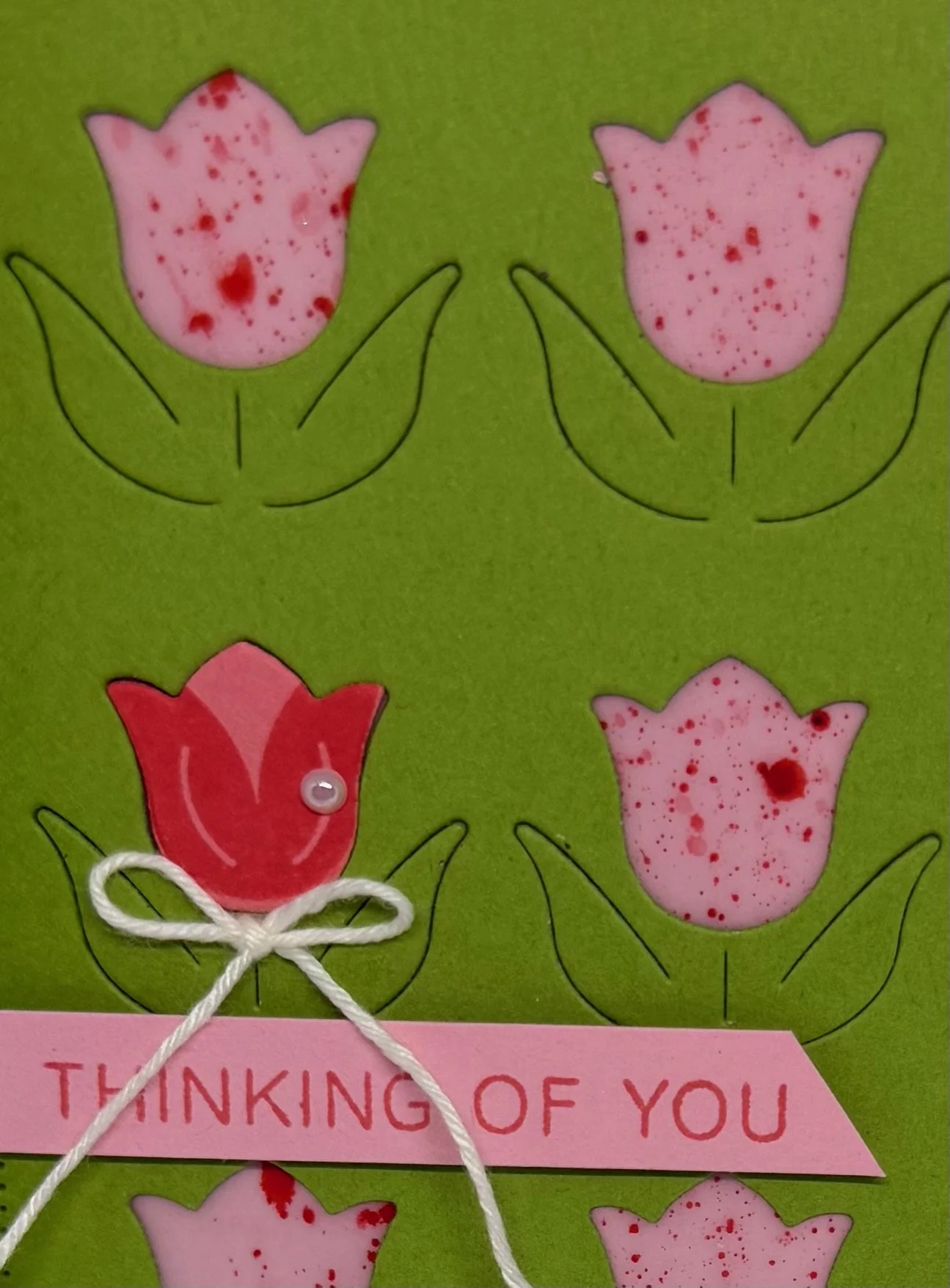 Vellum Sunshine & Tulips Stampin' Up