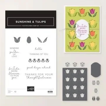 Stampin' Up Sunshine & Tulips bundle