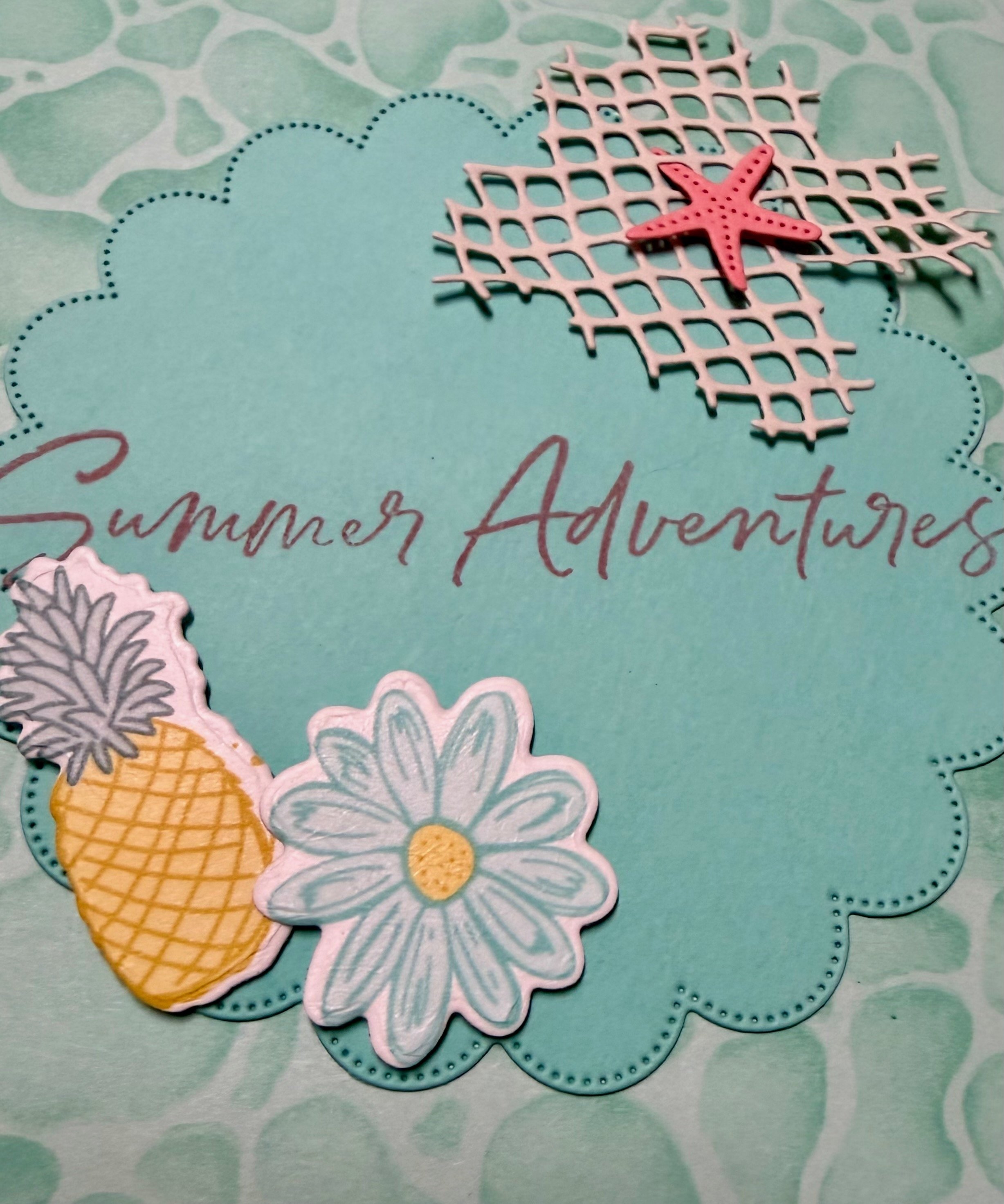 Water and Lines Decorative Masks from Stampin' Up make water or any line background easy for 12 x 12 background
